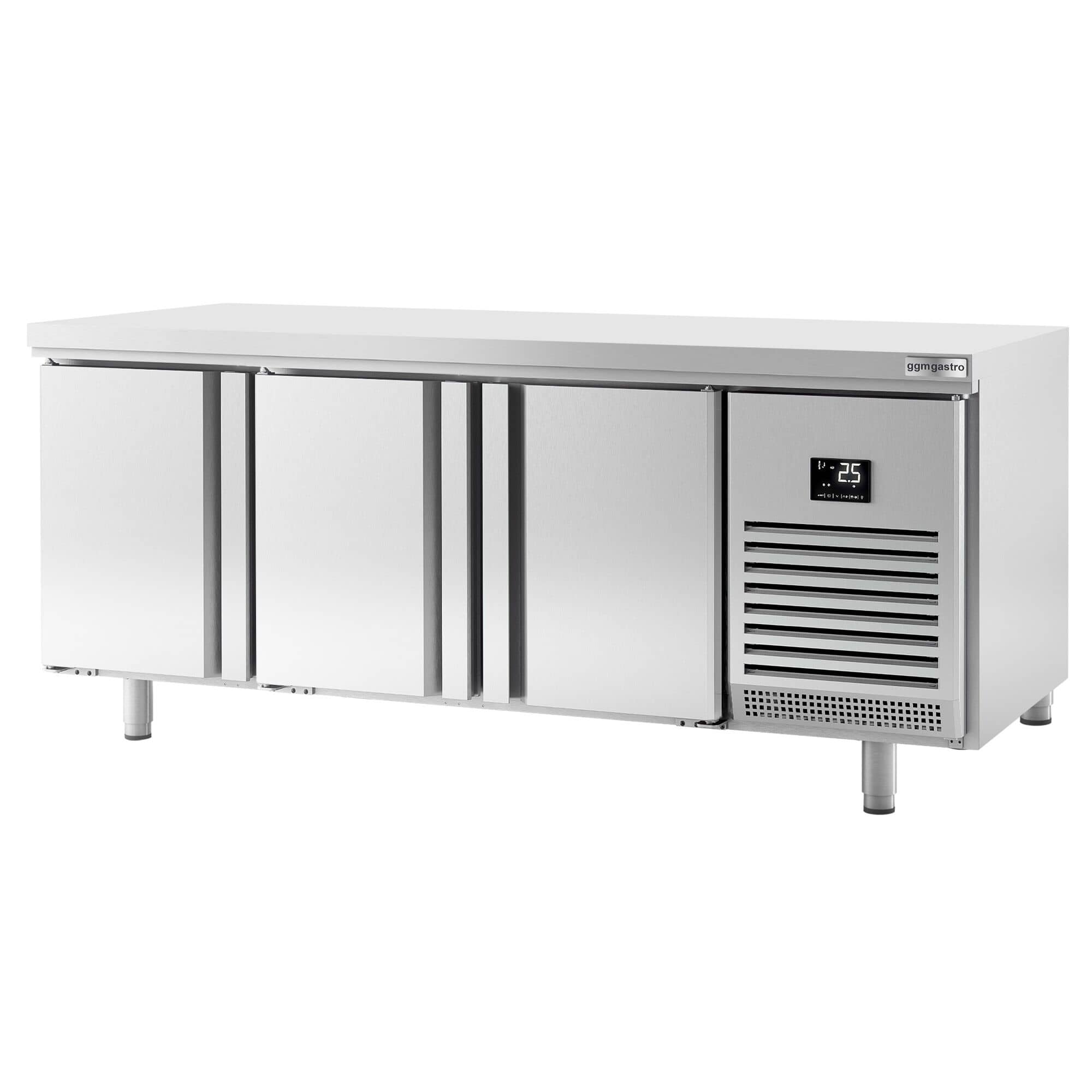 Masă frigorifică panificație Premium PLUS – 2185 x 800 mm – cu gaură de trecere — 7