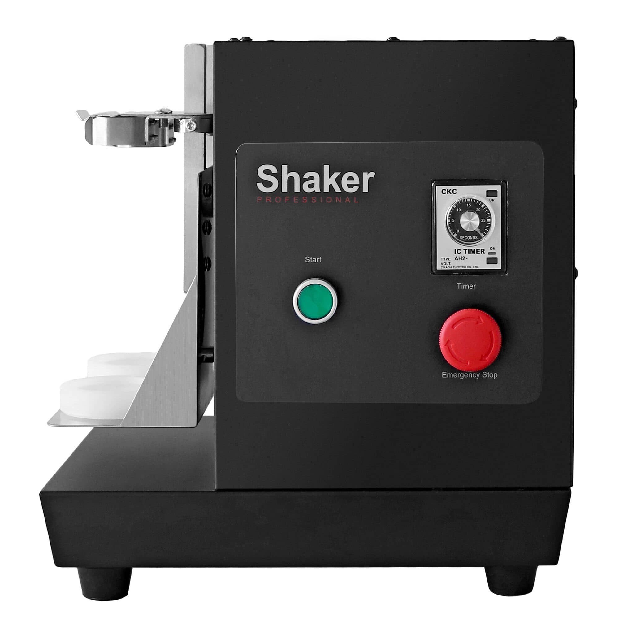 Shaker electric pentru lapte, cocktailuri și ceai cu bule – dublu – 40 W – 240 rpm – negru — 7
