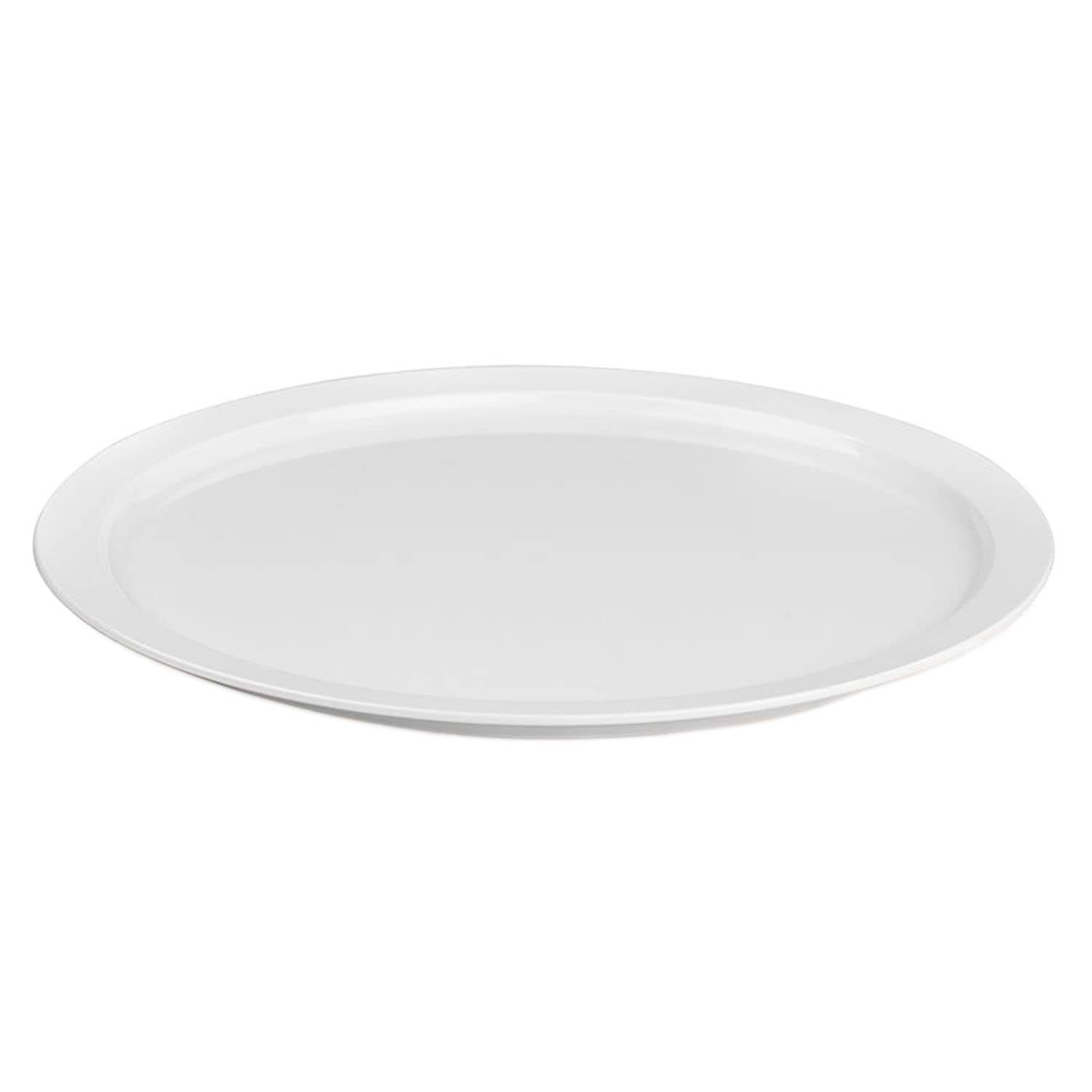 (24 buc.) Farfurii pentru pizza – policarbonat – Ø 320 mm – alb — 4