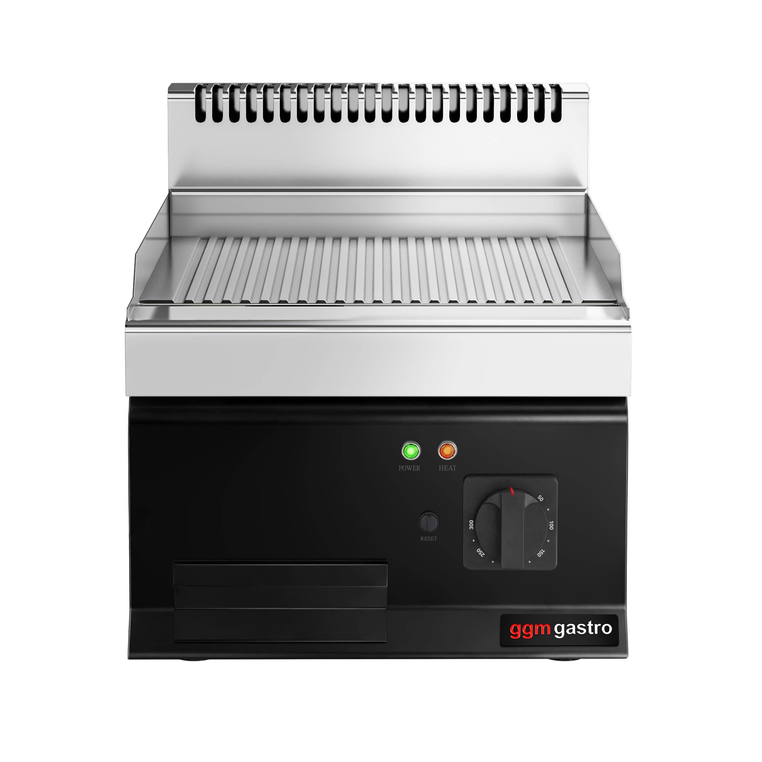 Plită de gătit electrică - 4,05 kW - cu caneluri — 5