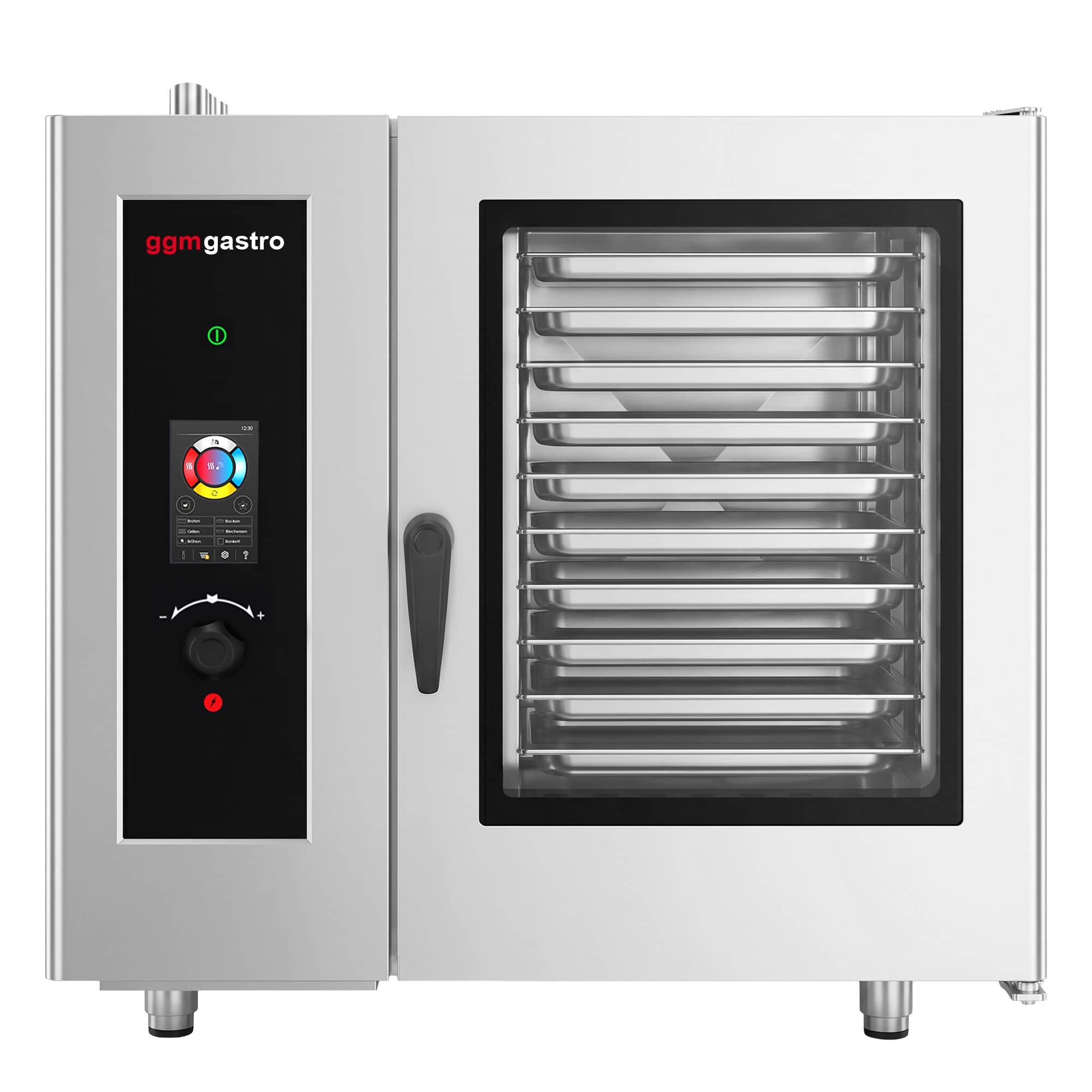 Cuptor convecție abur - Touchscreen - Ecran tactil - 20x GN 1/1 - incl. Sistem de spălare, Sondă de temperatură & Boiler - incl. cadru interior — 4