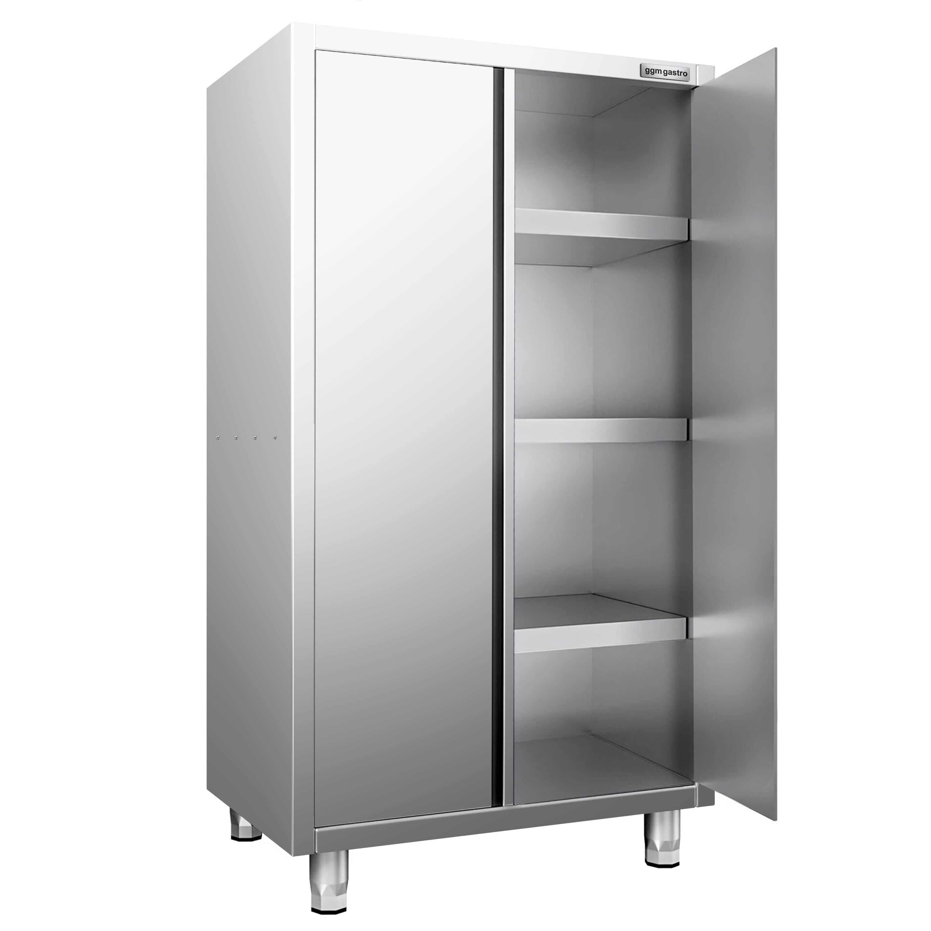 Dulap pentru veselă PREMIUM - 1000 x 700 mm - cu 2 uși batante - Înălțime: 1800 mm — 7