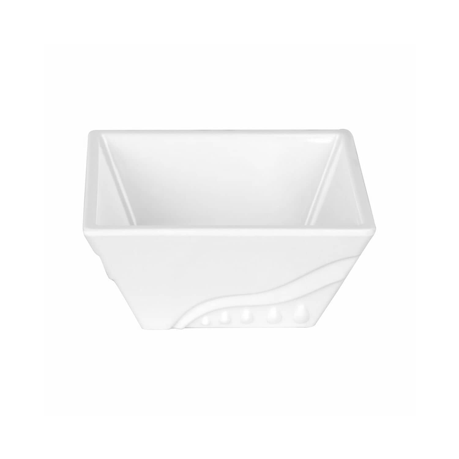 (10 buc) Bol - Melamină - 220x220x100 mm  - Alb — 2