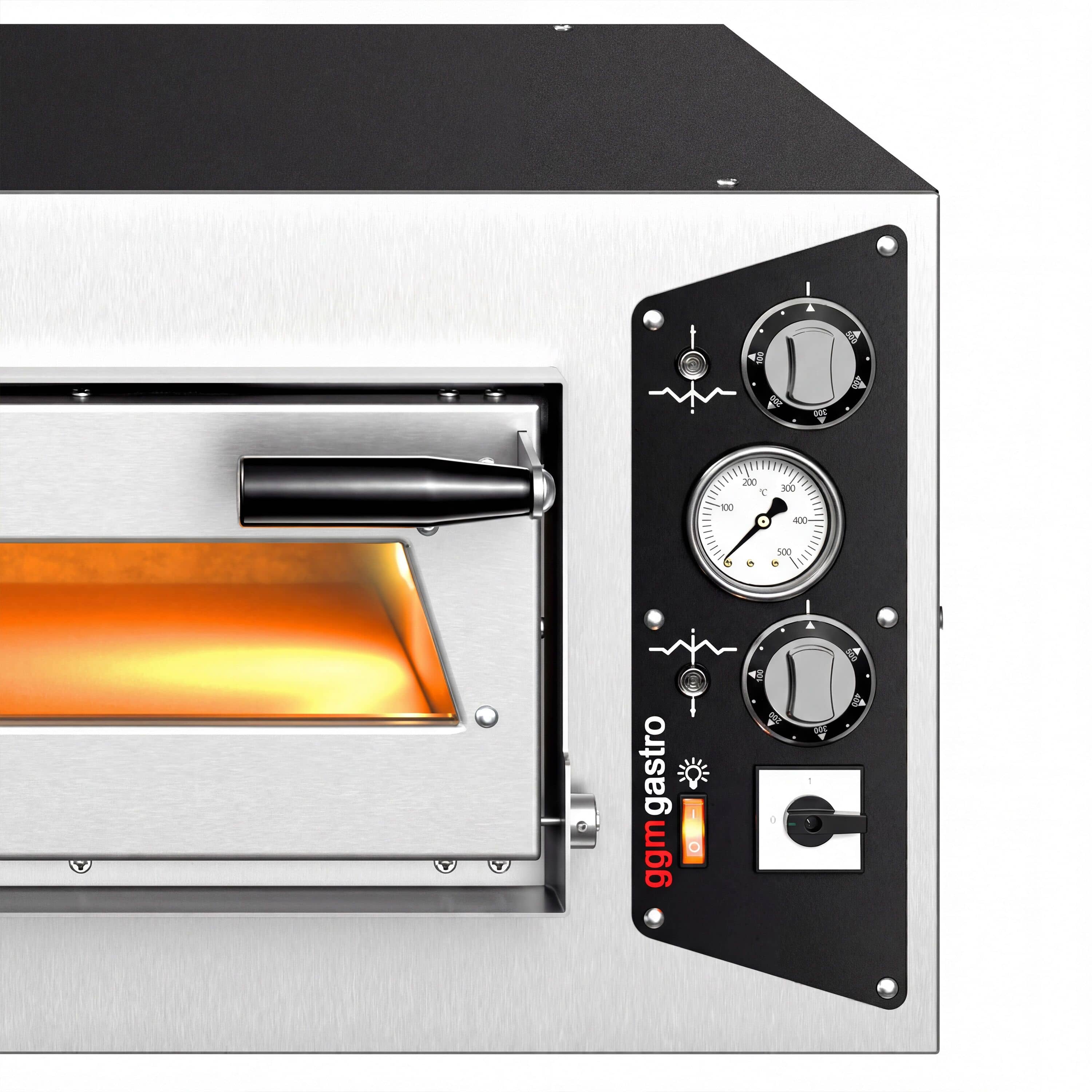 Cuptor electric pentru pizza – 6 x 35 cm (lat) – cu acționare manuală — 9