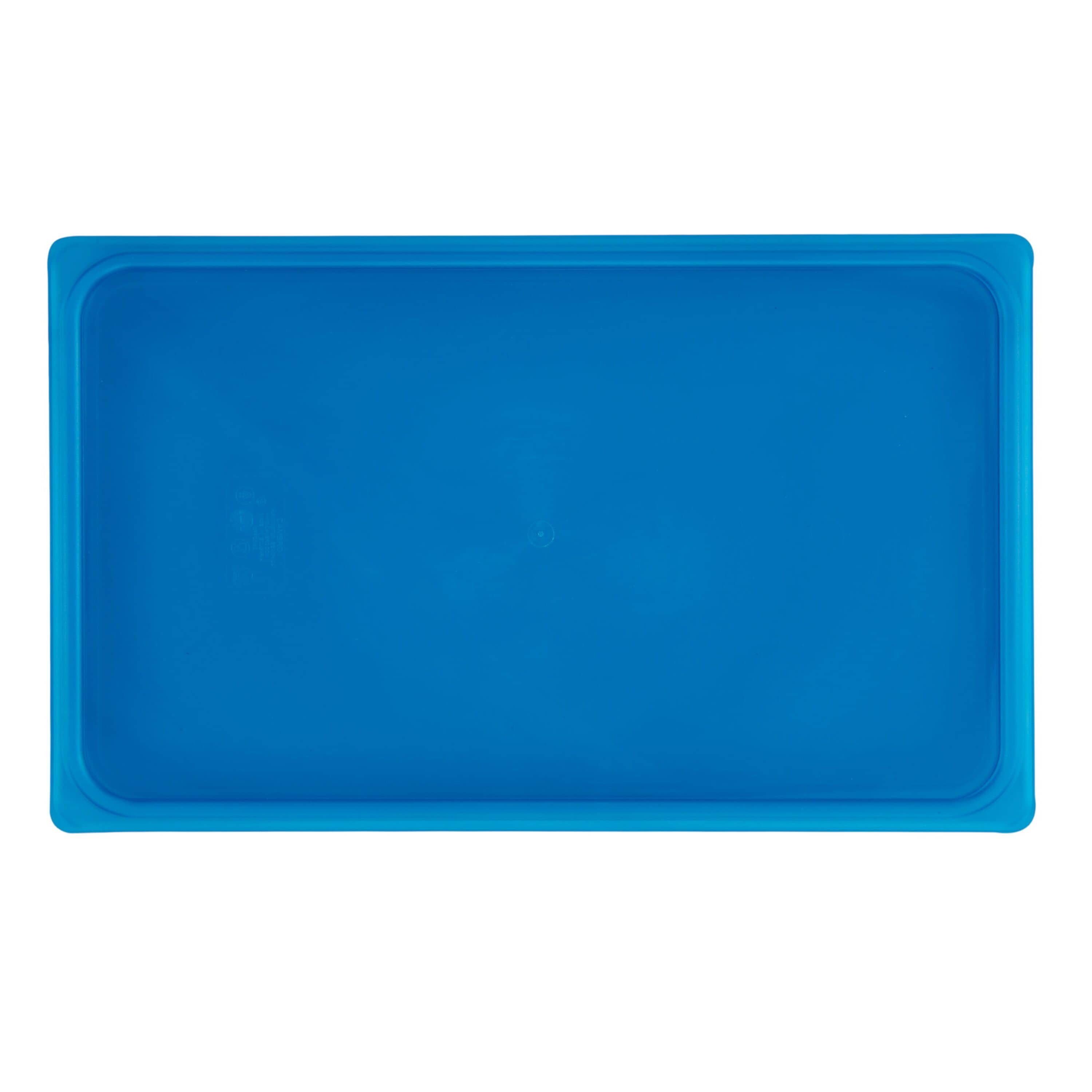 (6 bucăți) CAMBRO | SafeTrak - Capac din polipropilenă GN 1/1 - Albastru — 4