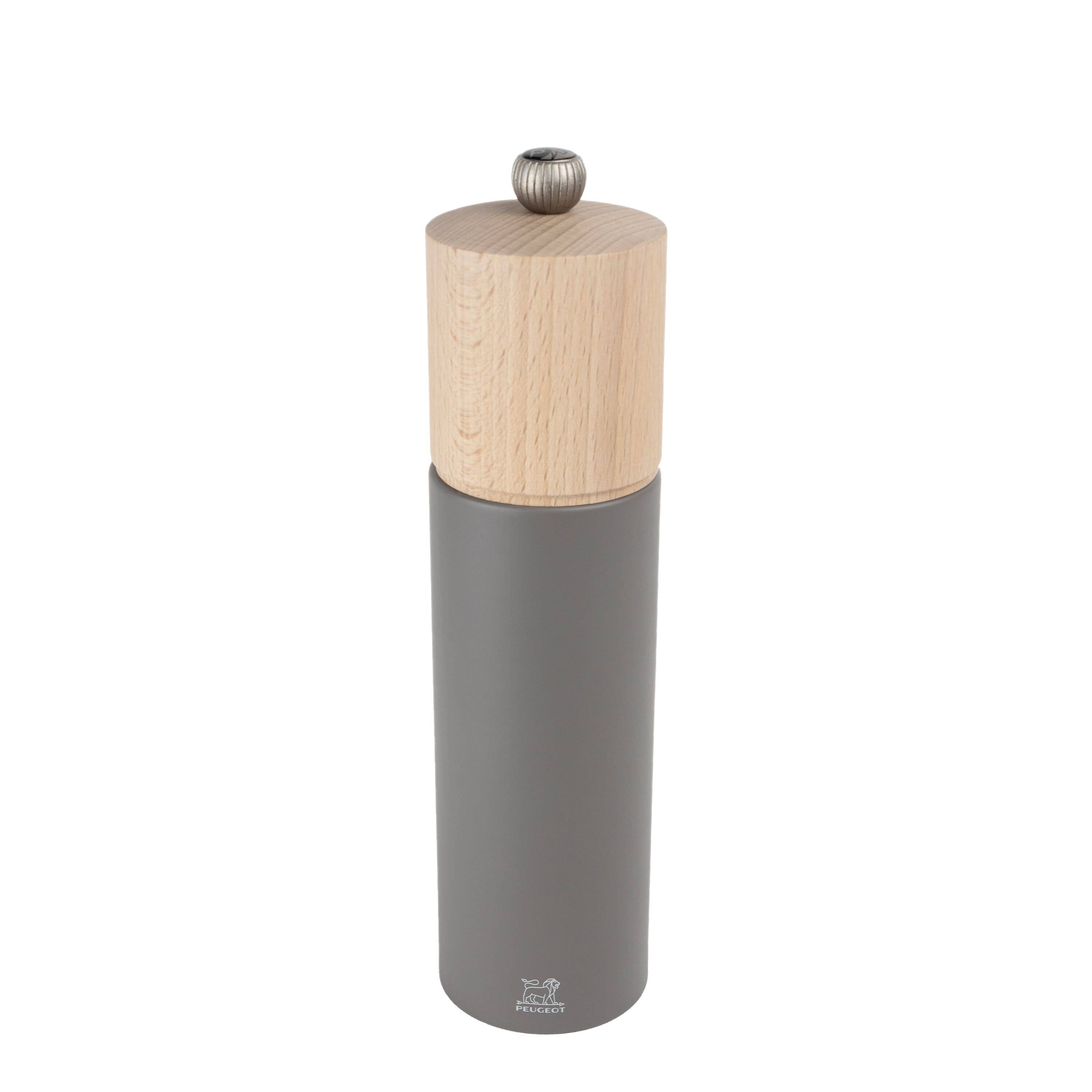 (6 bucăți) PEUGEOT | BOREAL - Râșniță de piper - Lemn - Gri stâncă - Înălțime: 210 mm — 4