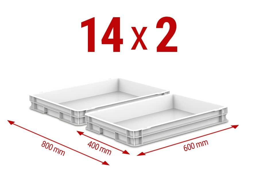 Frigider de panificație din oțel inoxidabil PREMIUM – EN 600x800 – 850 de litri – cu 1 ușă din sticlă — 4