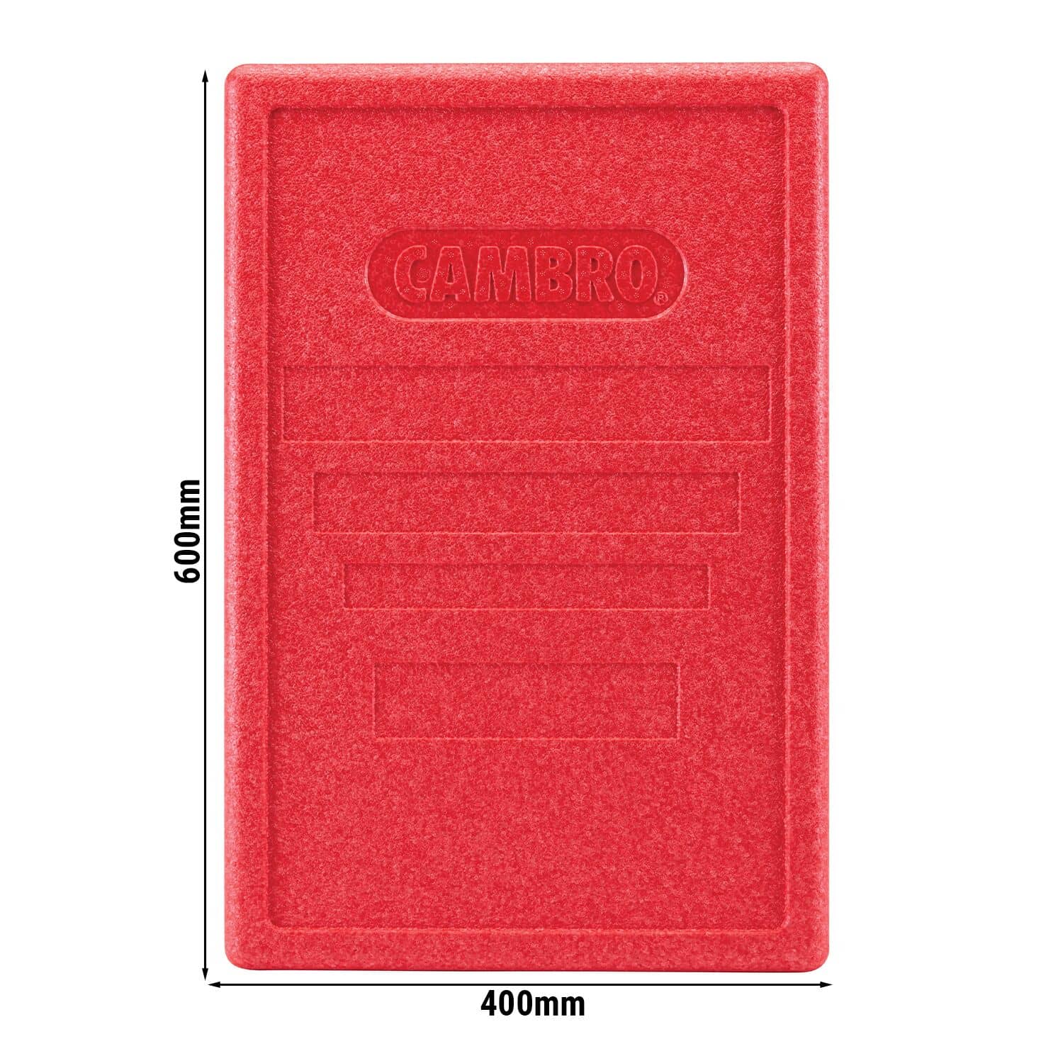CAMBRO | CAM GOBOX® - CAPAC - potrivit pentru EPP140, EPP160, EPP180 și EPP180S - roșu — 3