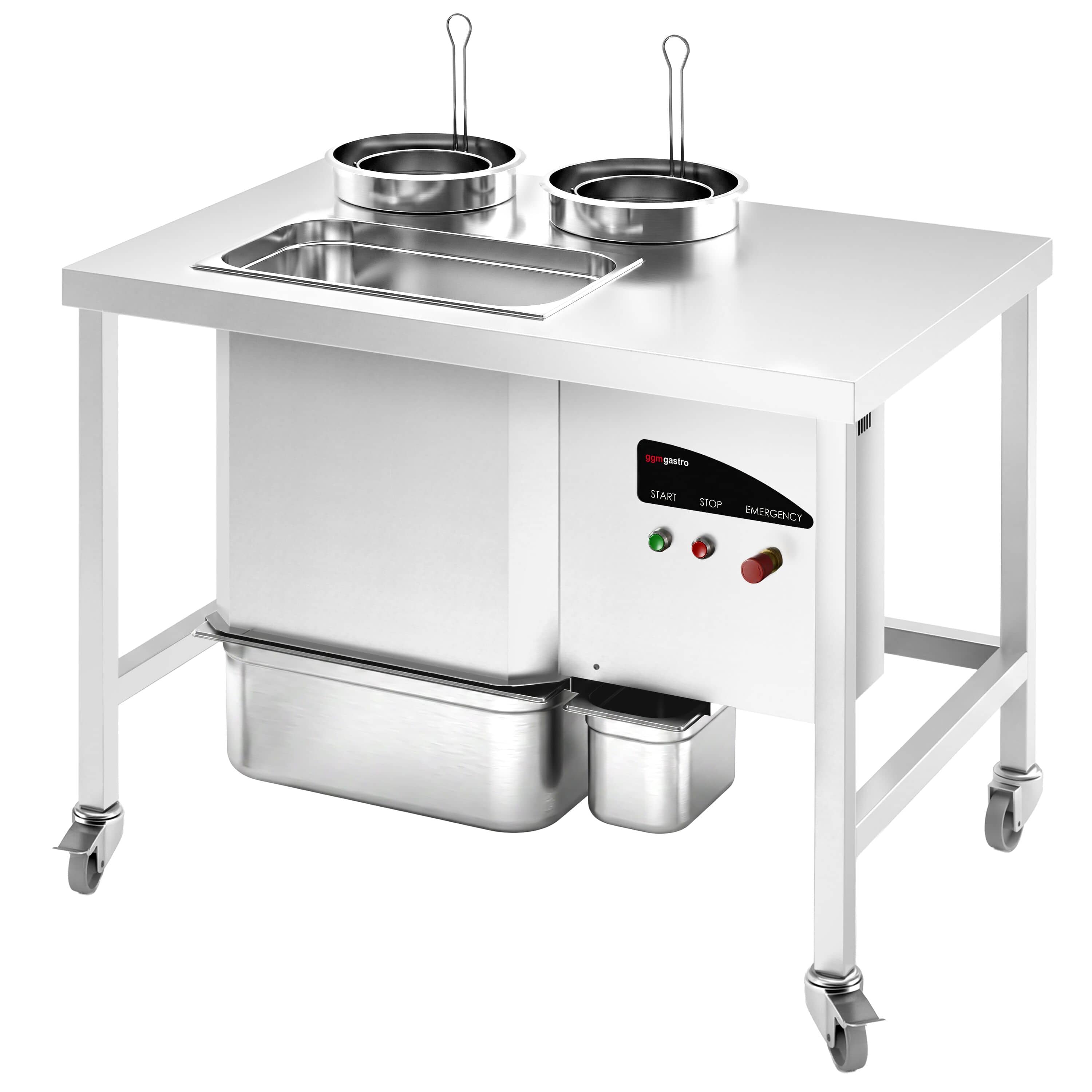 Stație de panare pentru pui – 1130 mm – 5 kg/min — 6