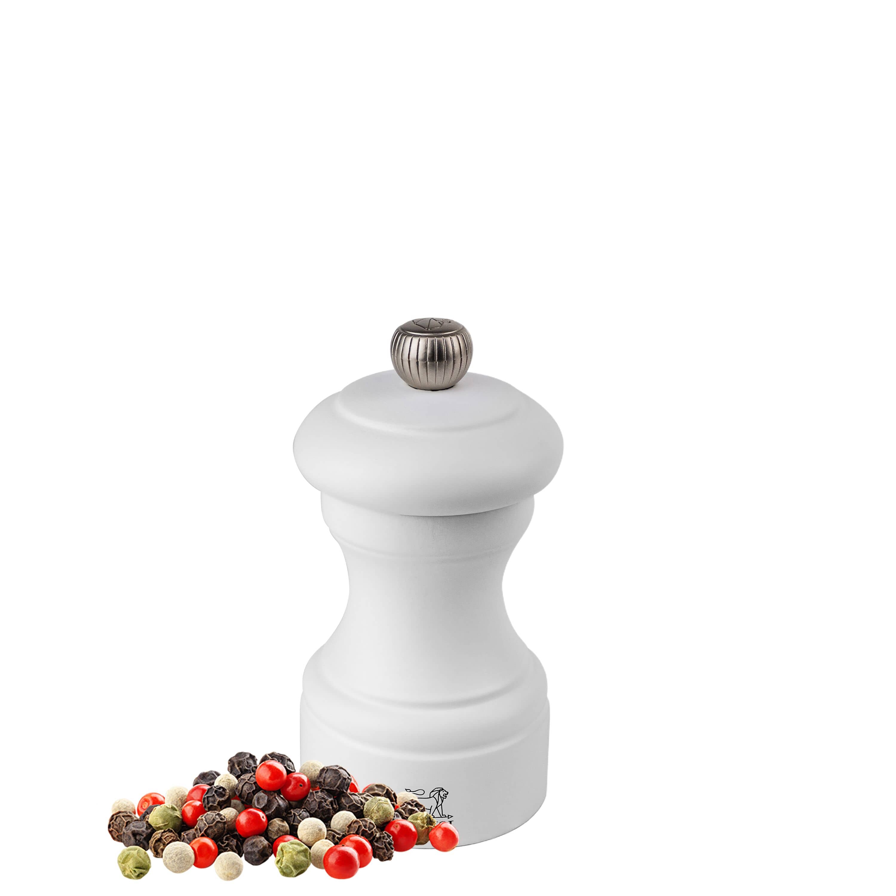(6 bucăți) PEUGEOT | BISTRO - Râșniță de piper - Lemn - Alb mat - Înălțime: 100 mm — 2