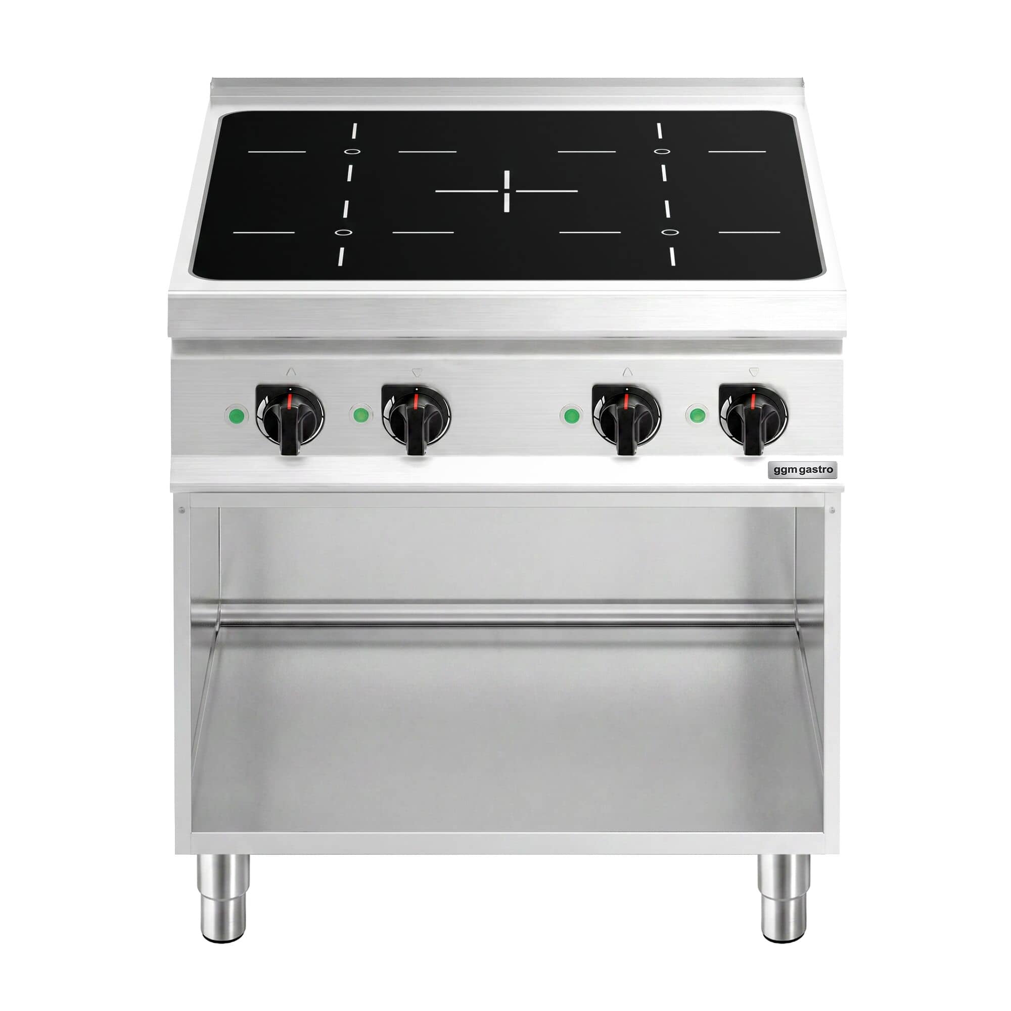 Aragaz cu inducție - 20 kW - 4 ochiuri — 4
