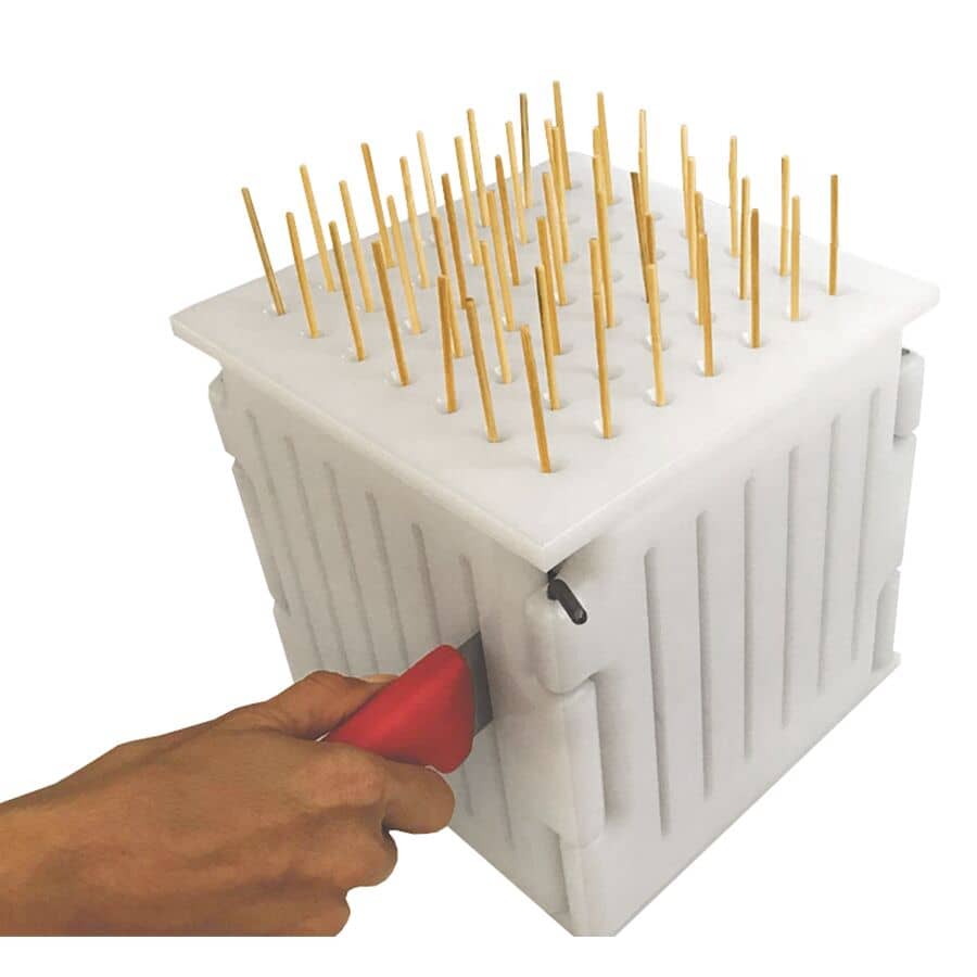 Mașină manuală pentru frigărui de kebab – până la 49 de frigărui — 5