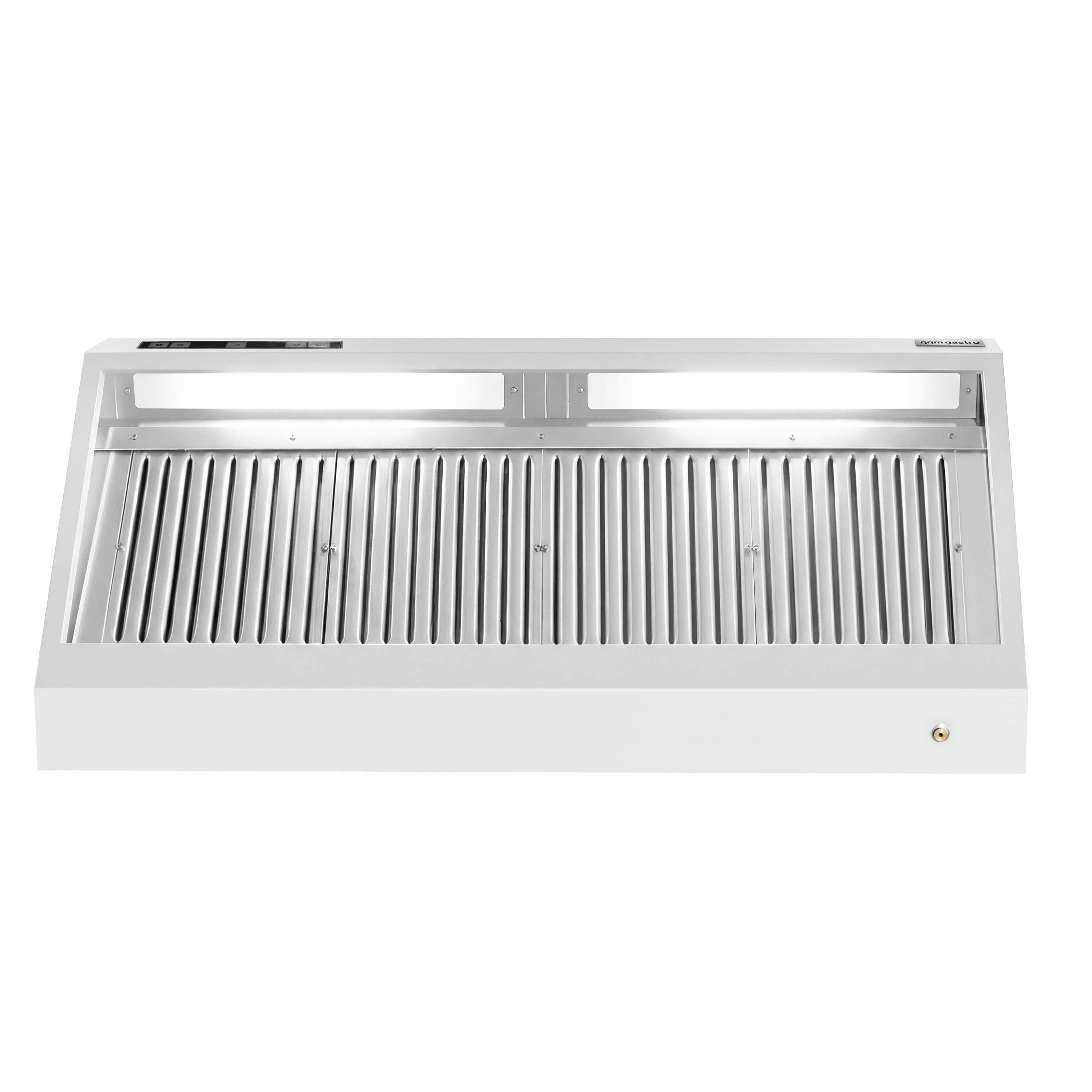 Hotă de perete cu motor - Lungime 1800 mm - adâncime 700 mm - cu regulator de turație, filtre labirint și iluminare LED — 5