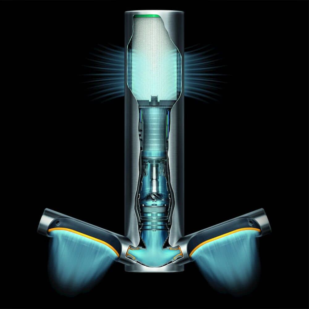 Uscător de mâini Dyson cu filtru HEPA - Oțel inoxidabil — 8