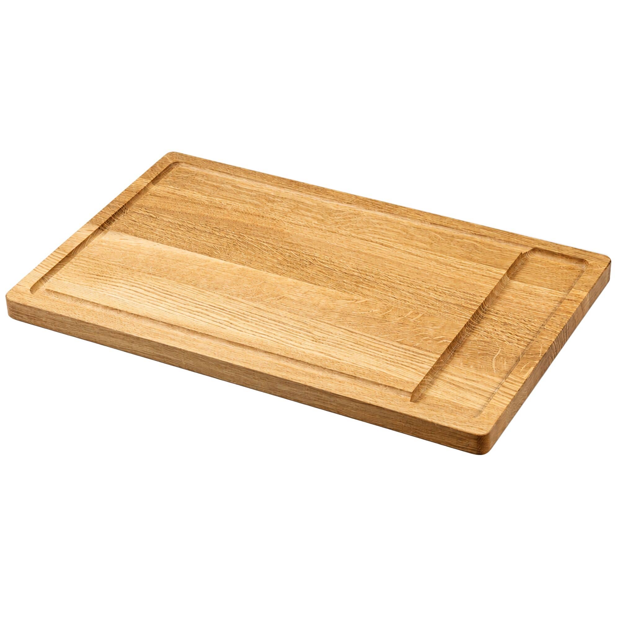 (3 bucăți) Tocător de lemn de stejar – 450x280x20 mm — 5