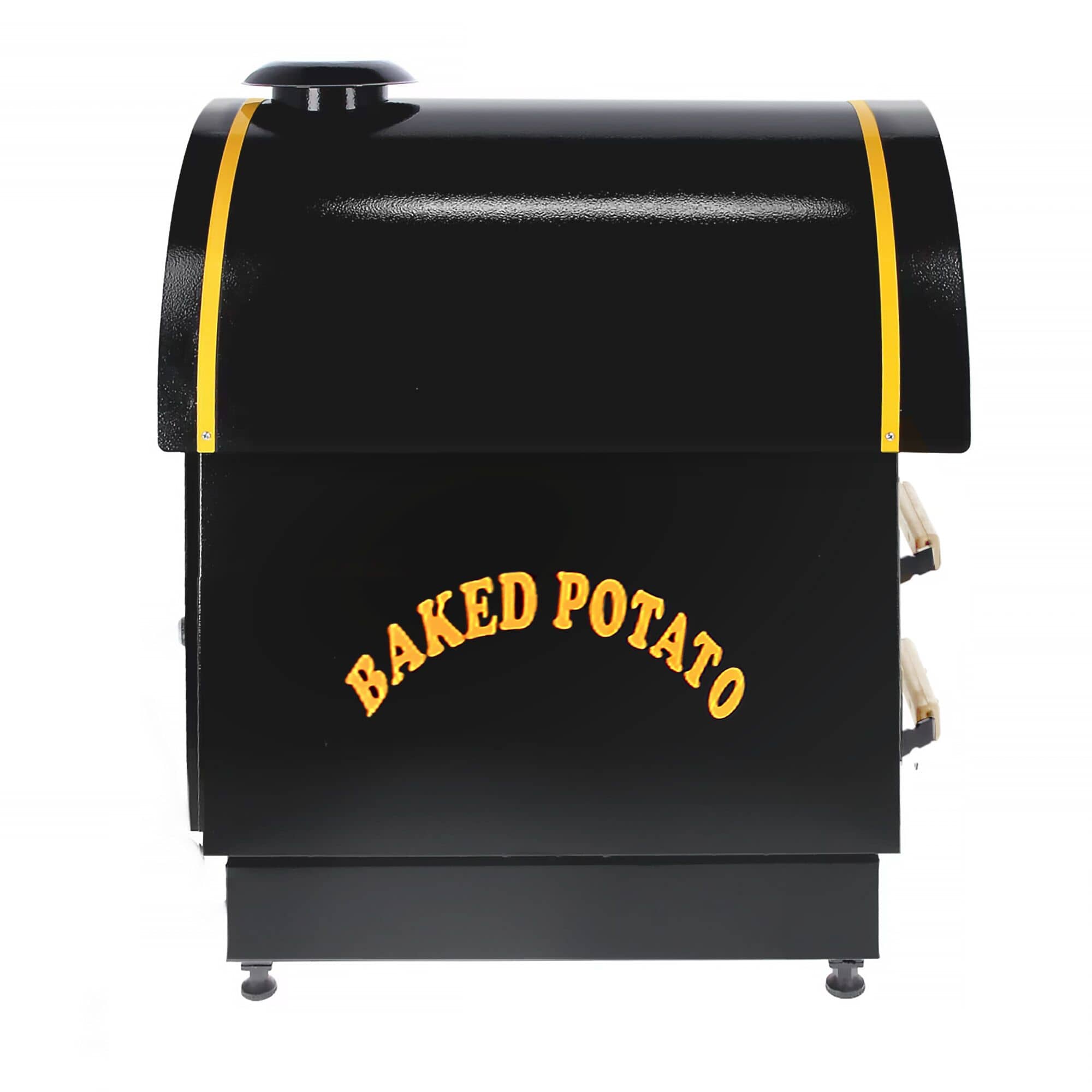 Electric Cuptor pentru cartofi copți - digital - 3 kW - 380 V - 500x700x750 mm - oțel inoxidabil - cu 2 sertare — 7
