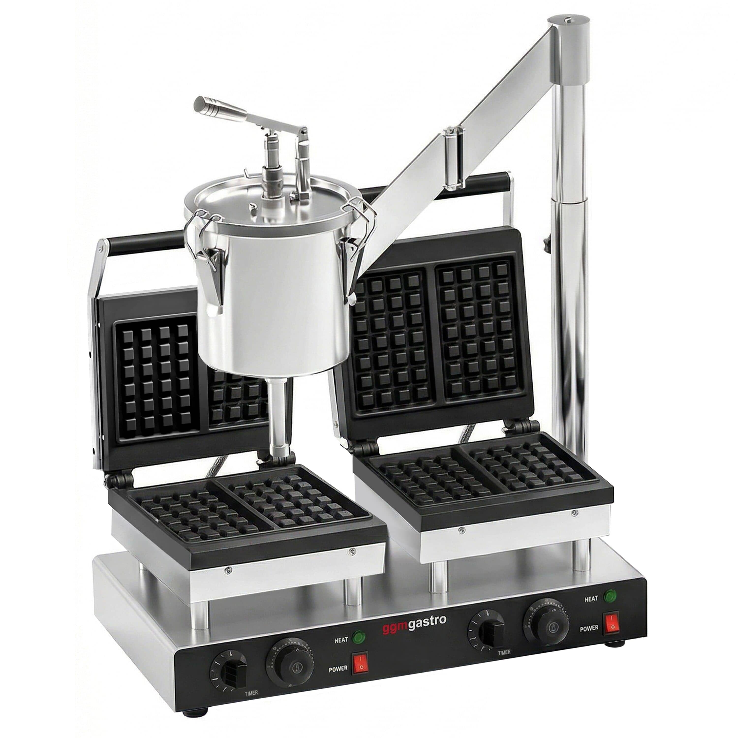 Dozator pentru aluat de vafe – 4 litri – rabatabil — 8