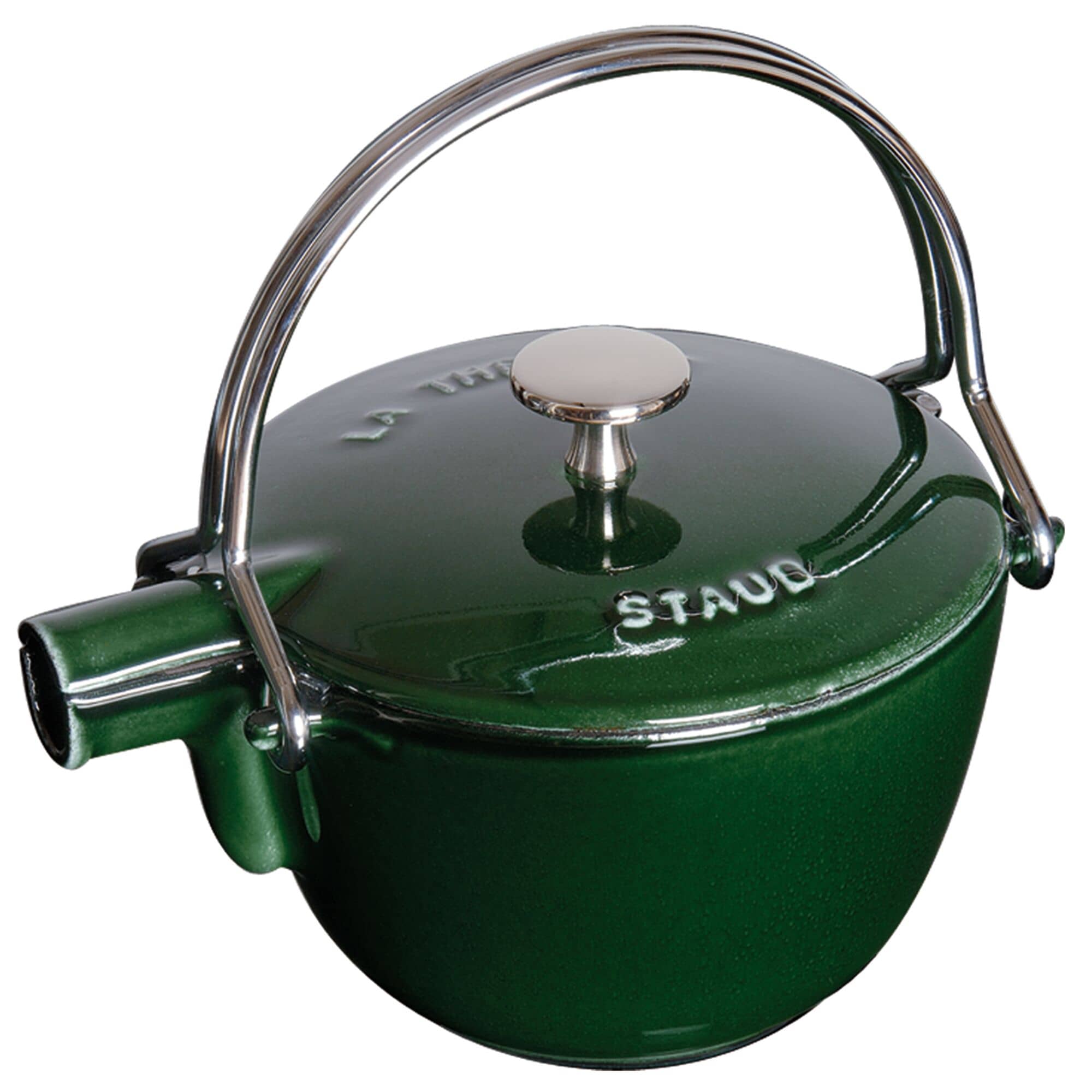 STAUB | SPECIALITIES - Ceainic - 1.1 litru - Fonta - Verde busuioc — 2