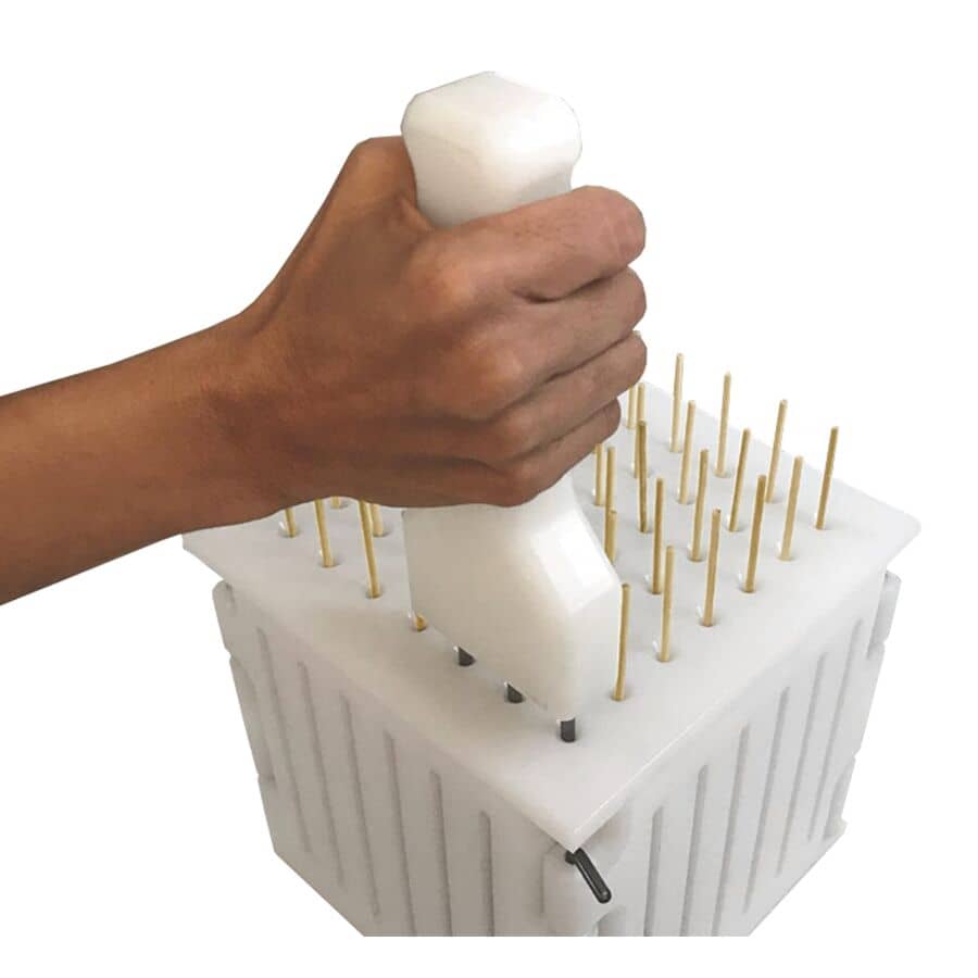 Mașină manuală pentru frigărui de kebab – până la 49 de frigărui — 4