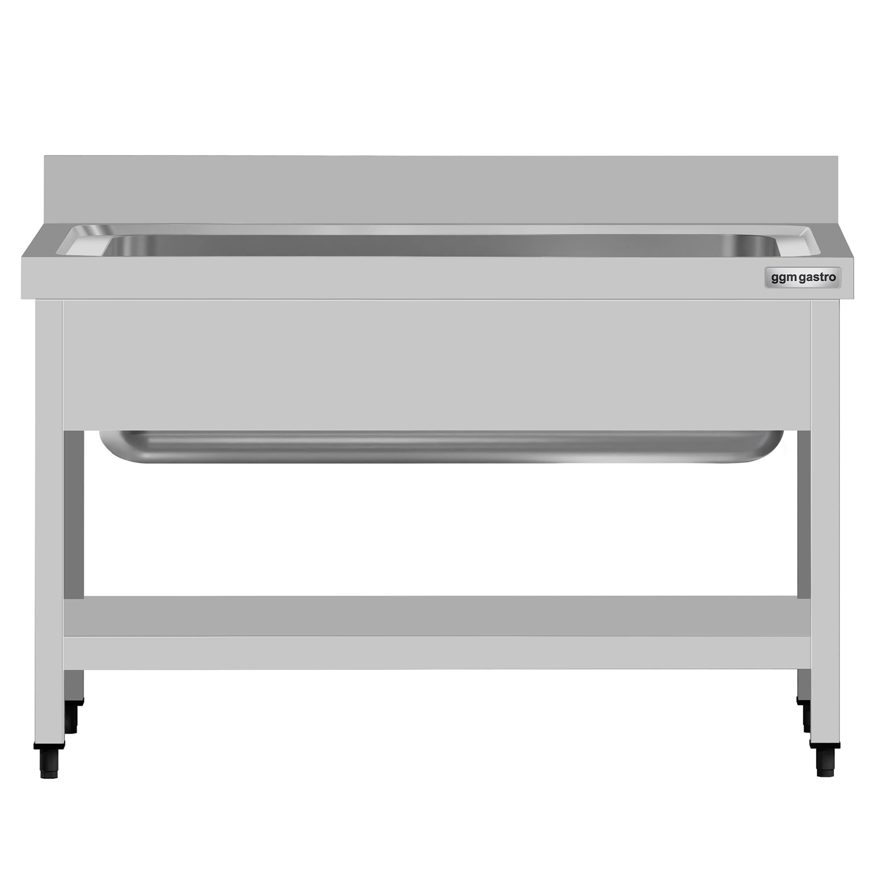 Chiuvetă pentru spălat vase ECO – 1200 x 600 mm – cu fund și 1 cuvă — 4