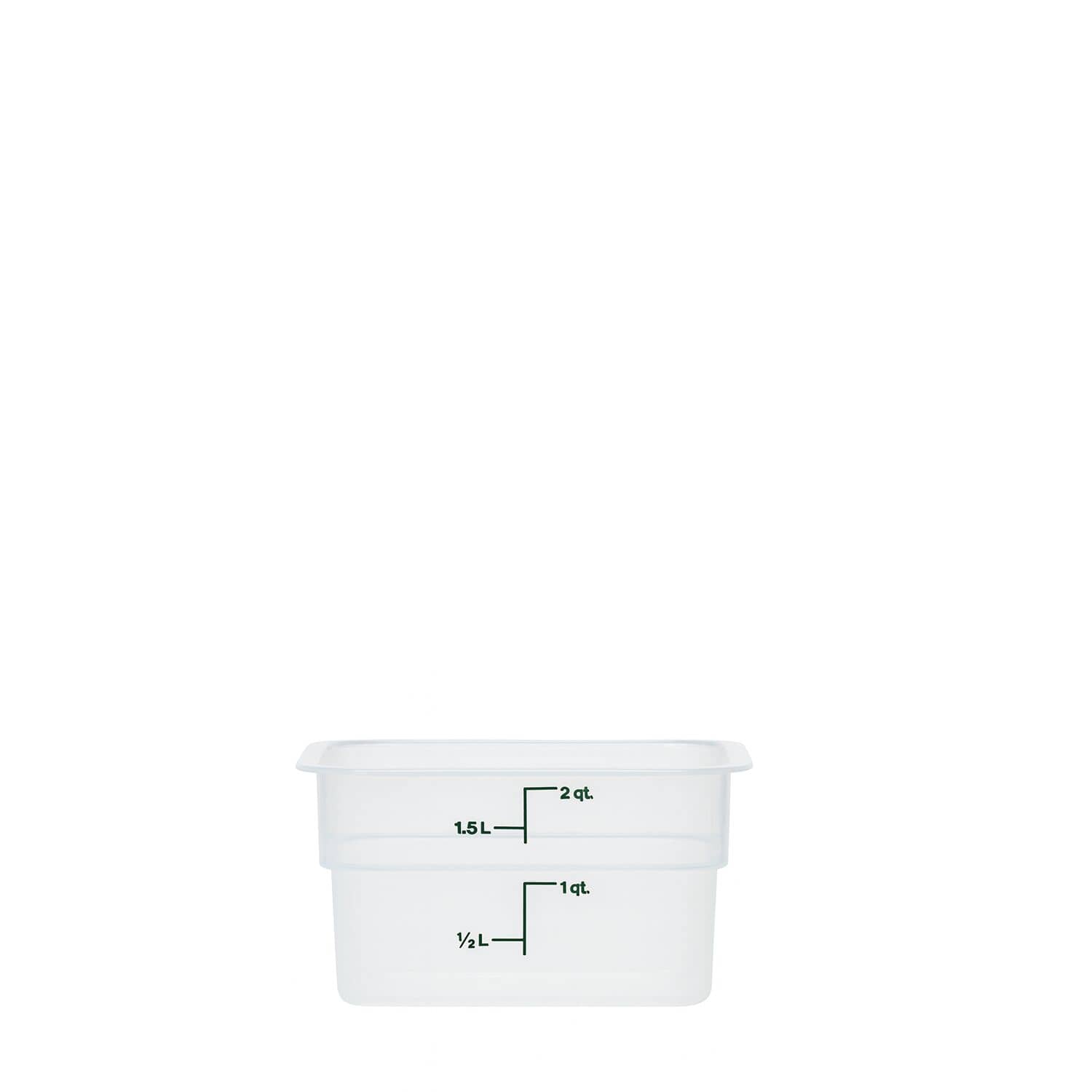 (6 bucăți) CAMBRO | CAMSQUARES® - Recipient - 1.9 litri - Transparent — 2