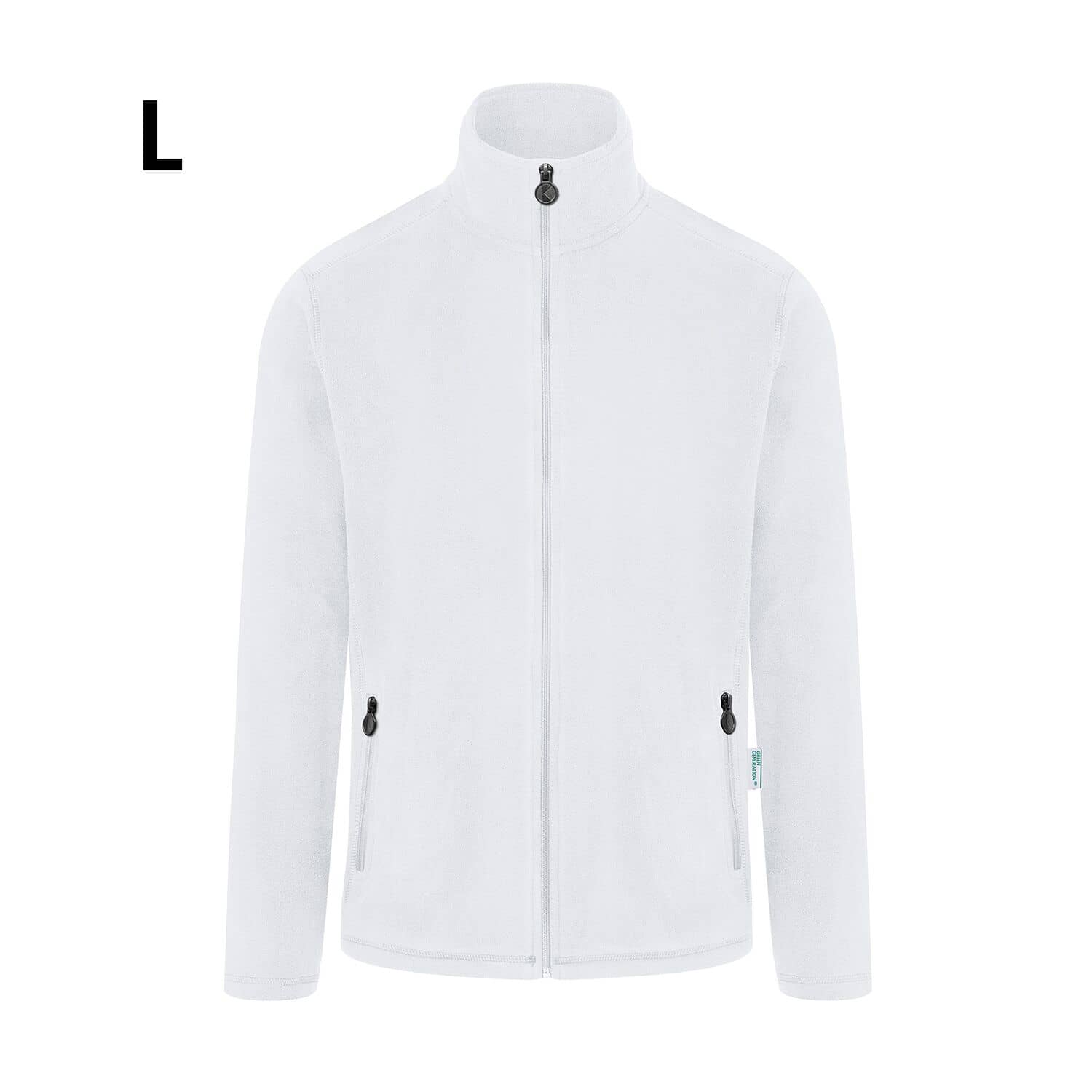 KARLOWSKY | Mens Workwear Fleece Jacket Warm-Up pentru bărbați - Alb - Mărimea: L — 3