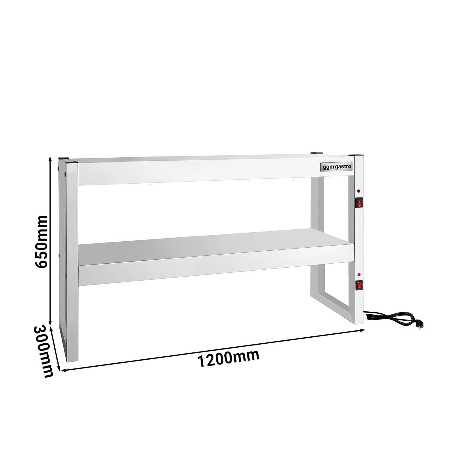 Pod termic cu infraroșu - 1200x300 mm - 1,08 kW - 2 niveluri încălzite — 3