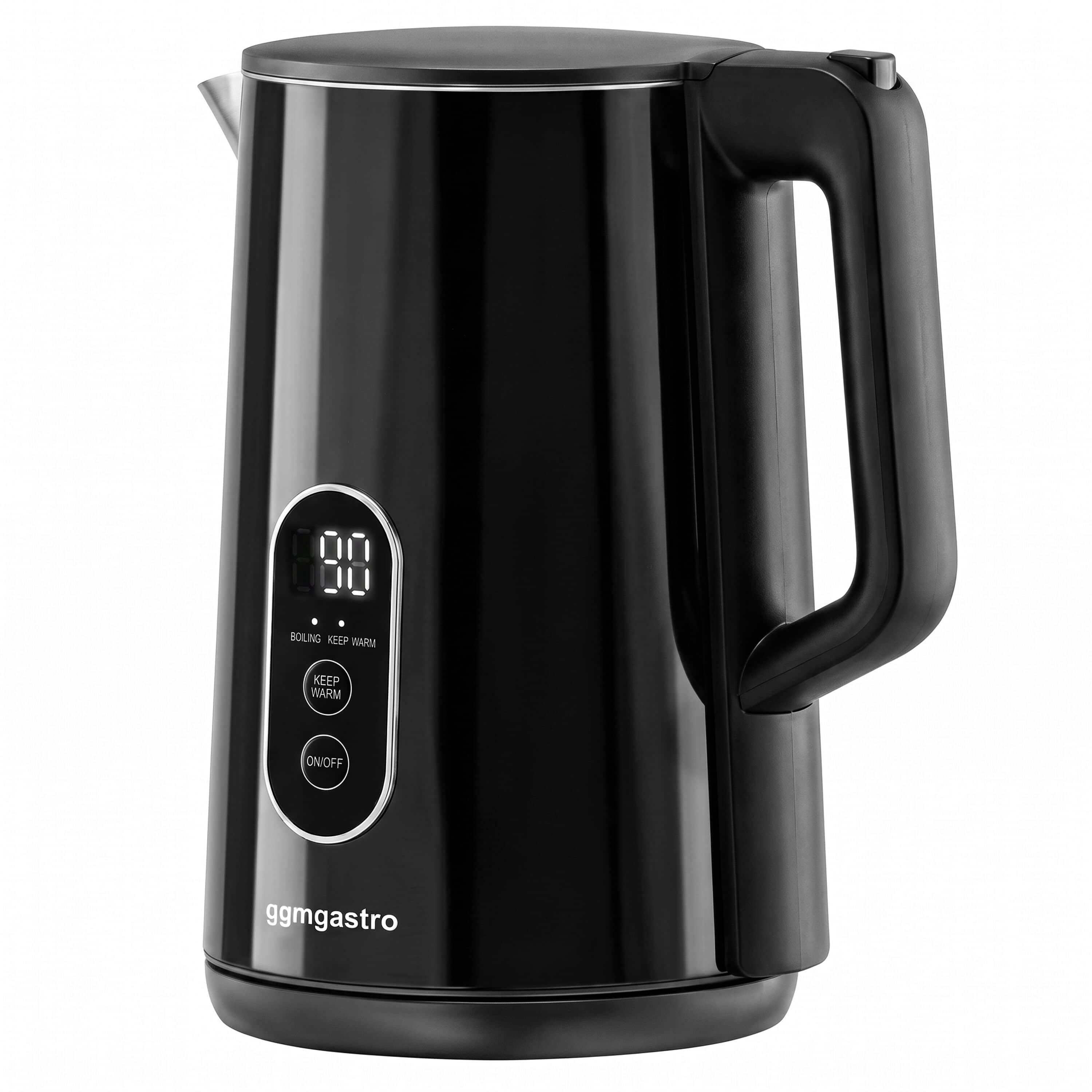Fierbător de apă – 1,7 litri – 1,5 kW – digital – negru — 5