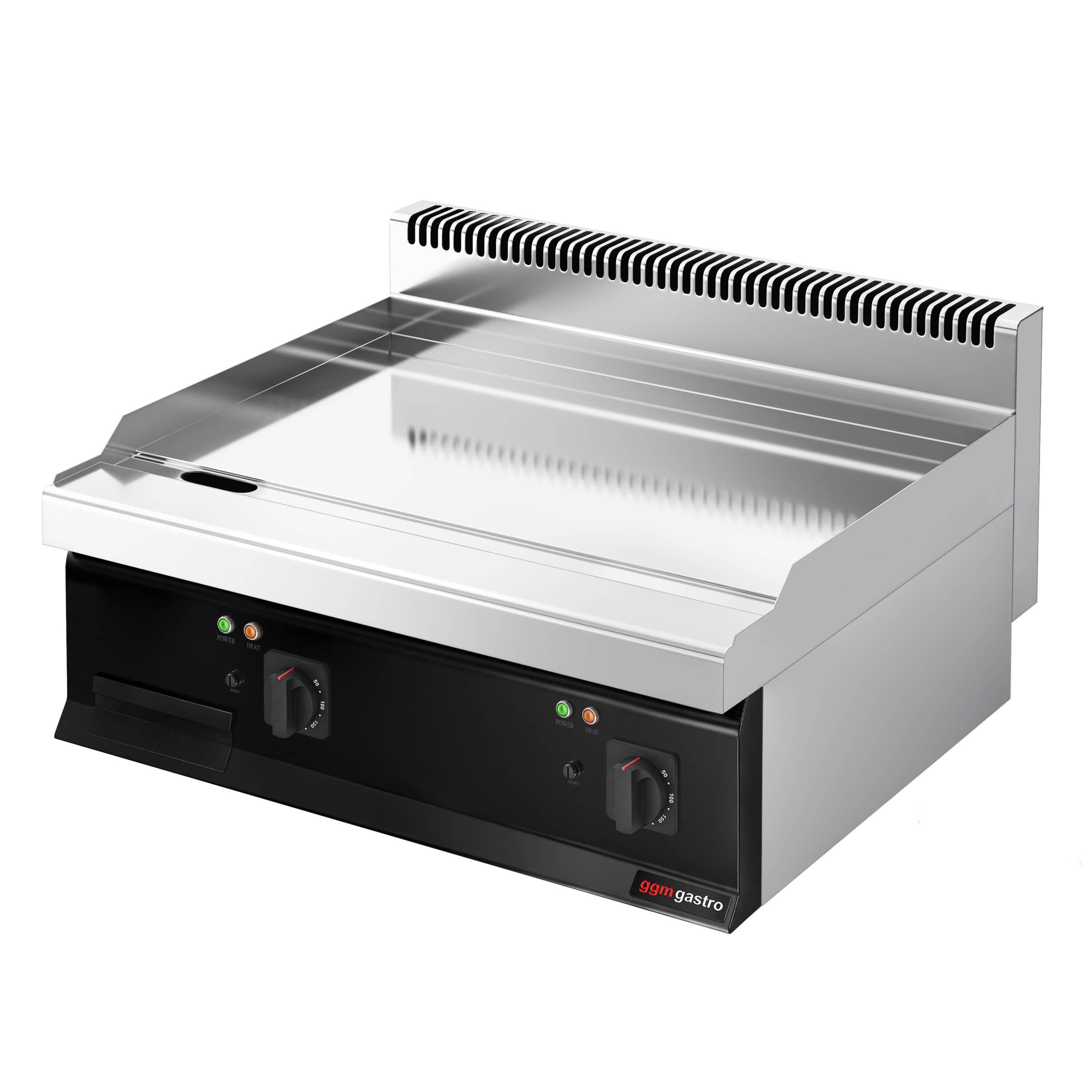 Plită de gătit electrică – cu acoperire din crom dur – 8 kW – netedă — 6