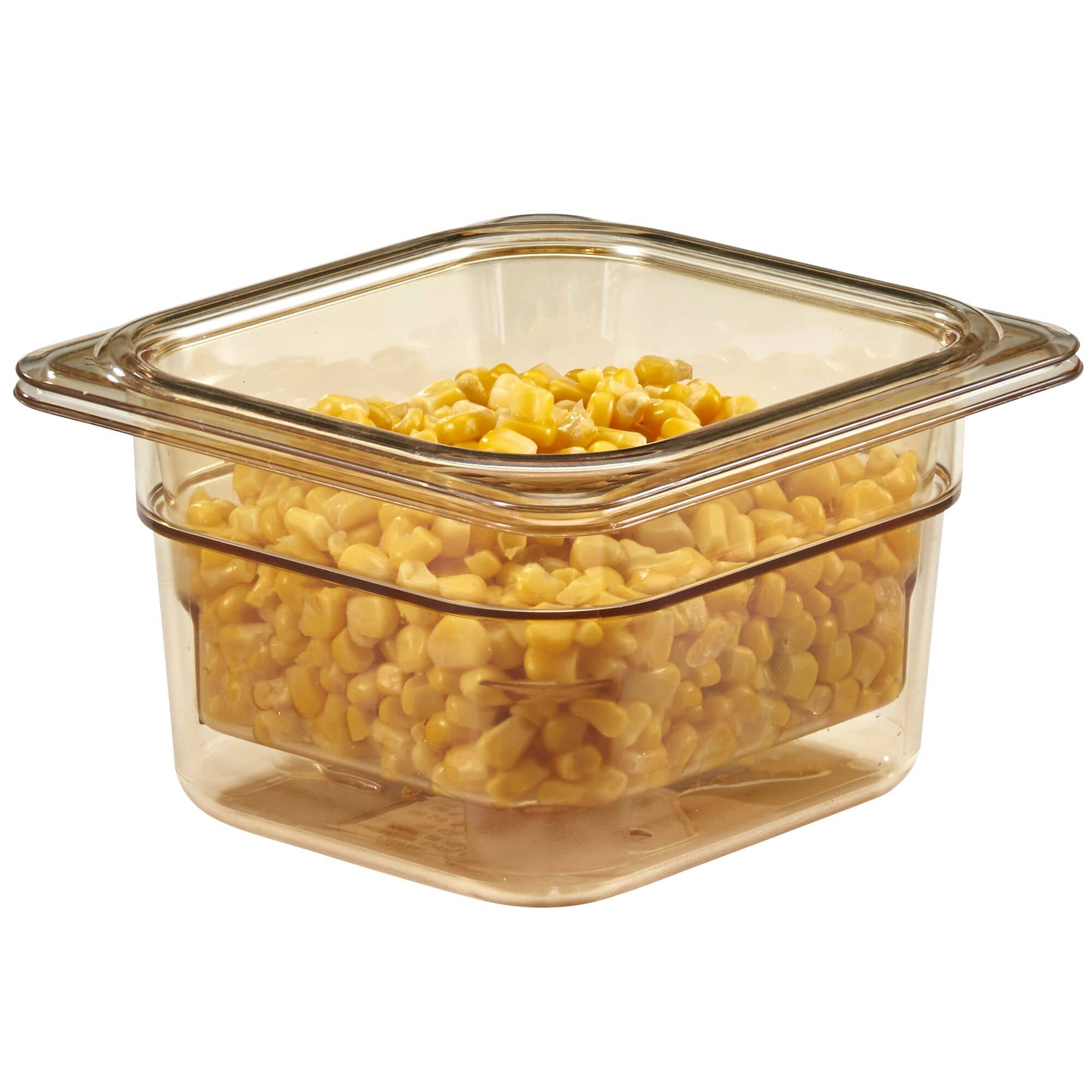 (6 bucăți) CAMBRO | H-PAN™ Recipiente GN rezistente la căldură 1/6 - Ambra - Adâncime 100 mm — 5