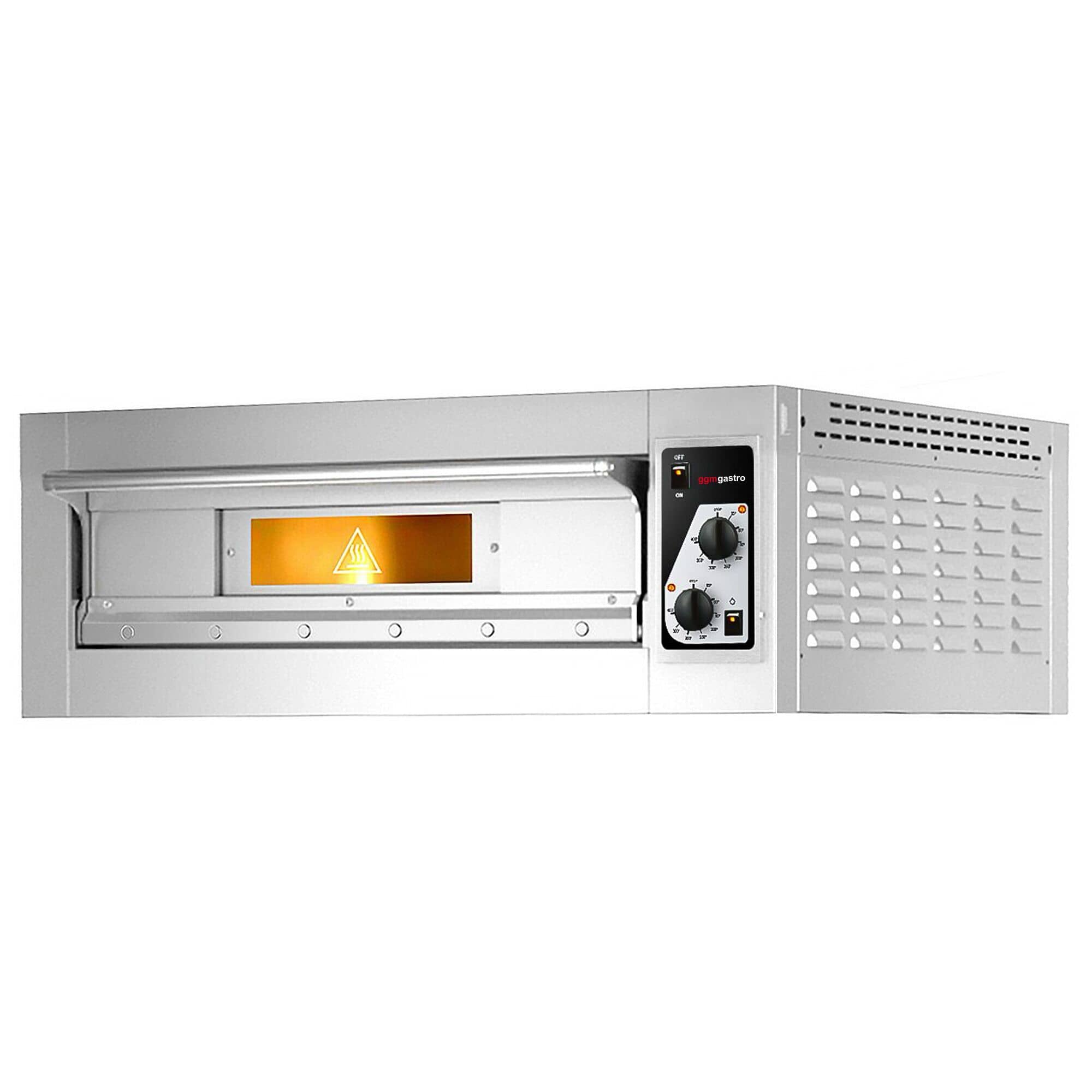 Cuptor electric pentru pizza – 4 x 33 cm – cu acționare manuală — 6
