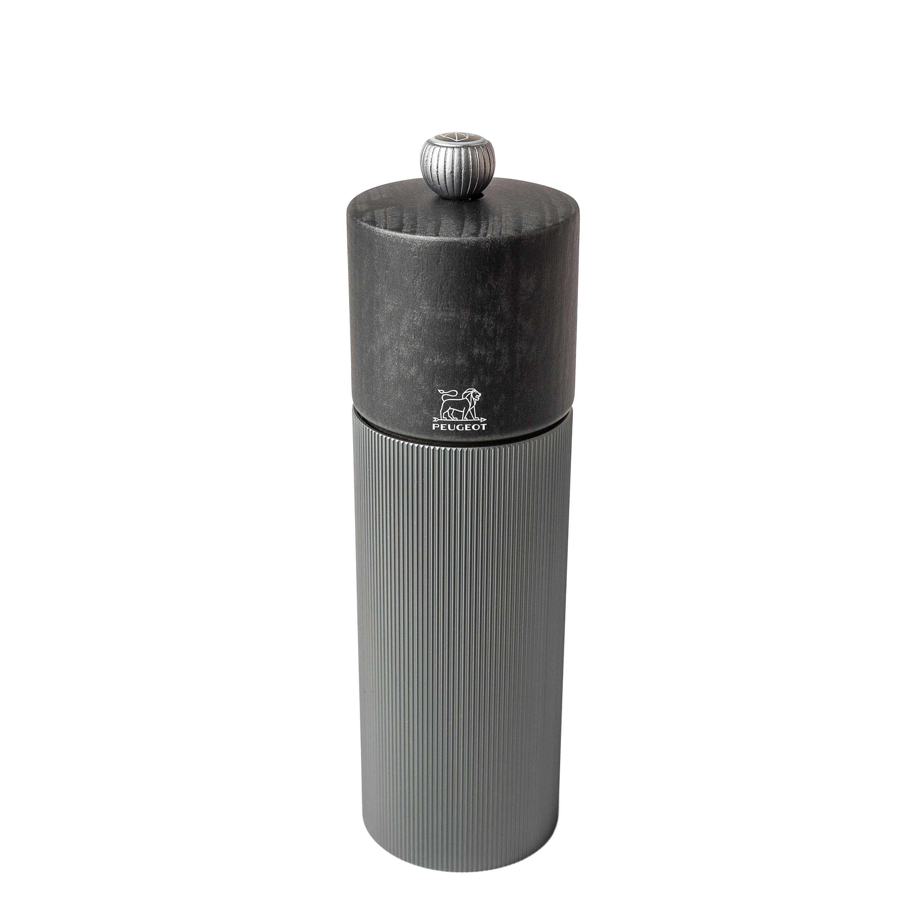 (6 bucăți) PEUGEOT | LINE - Râșniță de sare - Lemn/carbon - Grafit - Înălțime: 180 mm — 4