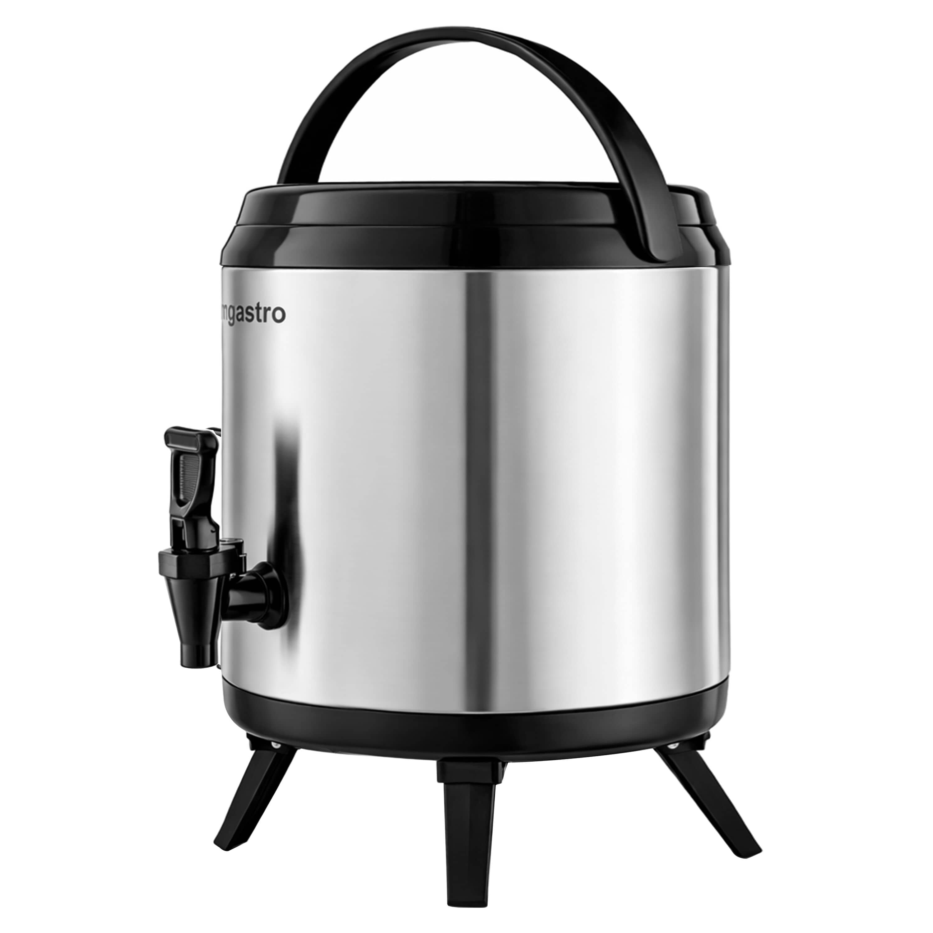 Dozator de băuturi - 14 litri - izolat - oțel inoxidabil — 6