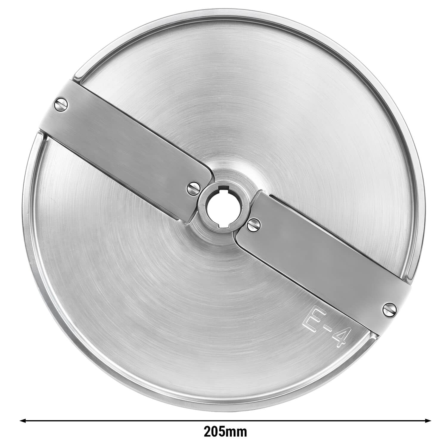 Disc de tăiere pentru feliator de legume GEH, GEH5 și GEH5R - 4 mm - cu 2 lame — 3