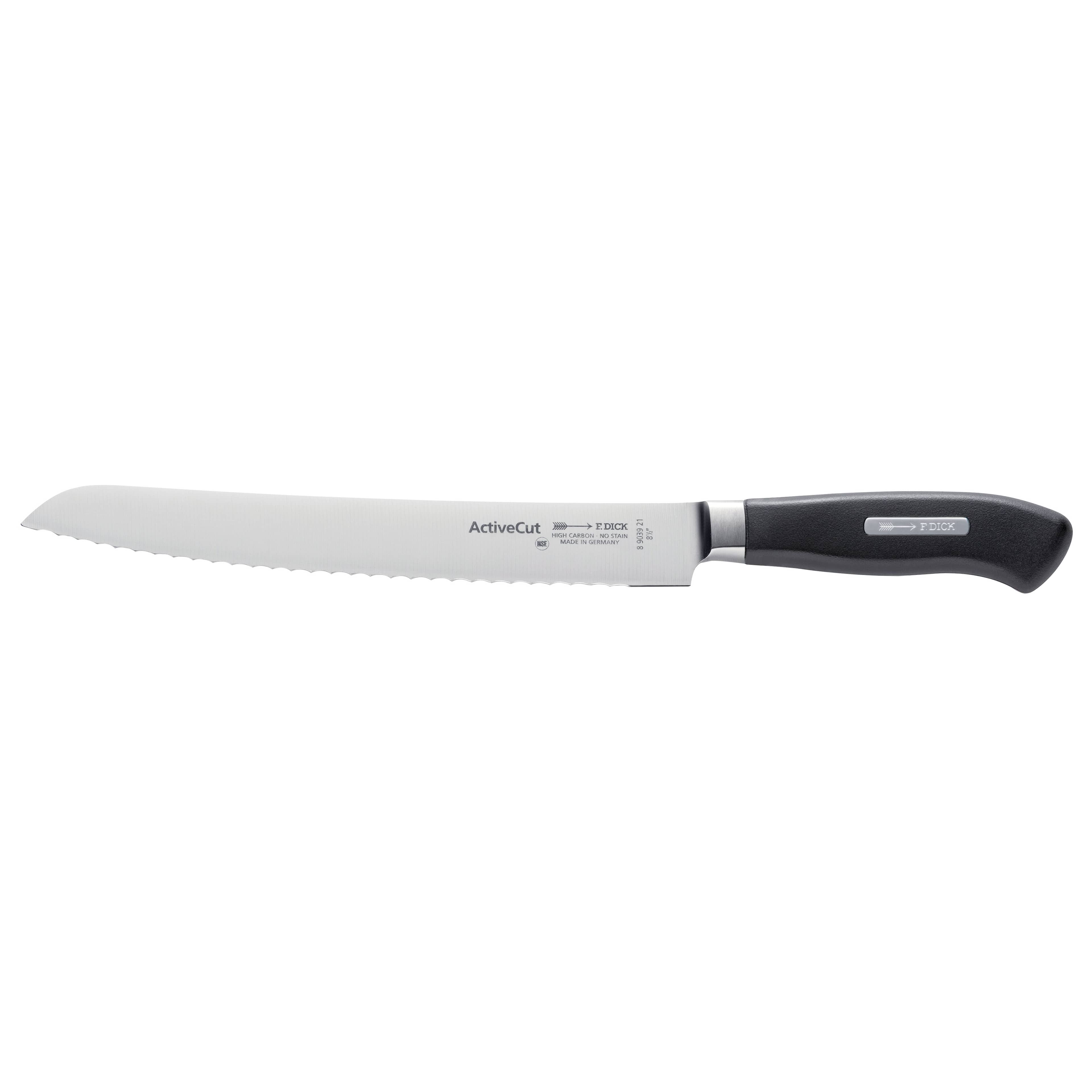F. DICK | ActiveCut - Cuțit de pâine - cu margine zimțată - Lama: 210mm — 2