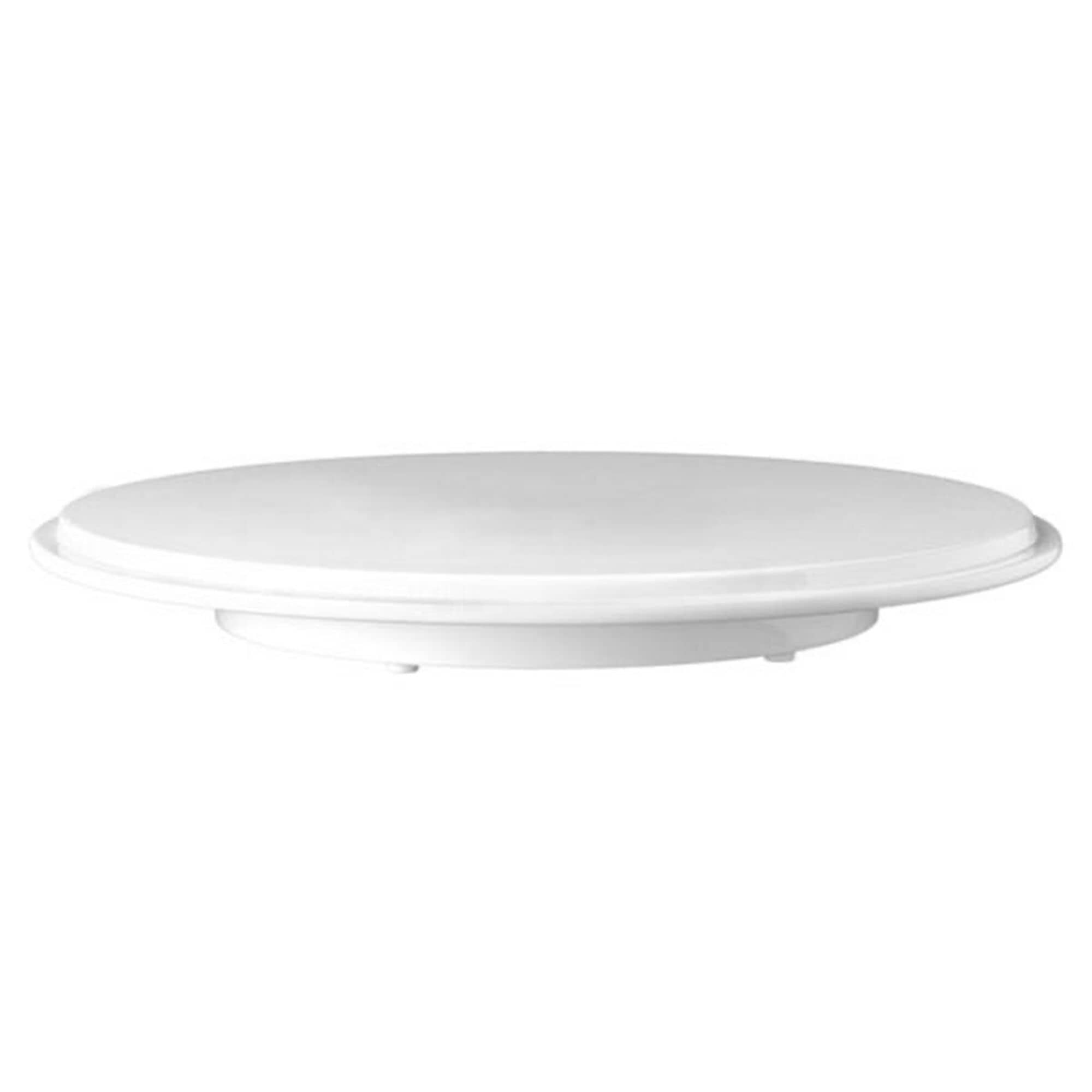 Platou tort - melamină - Ø 310 mm - rotund - Înălțime: 35 mm - alb — 4