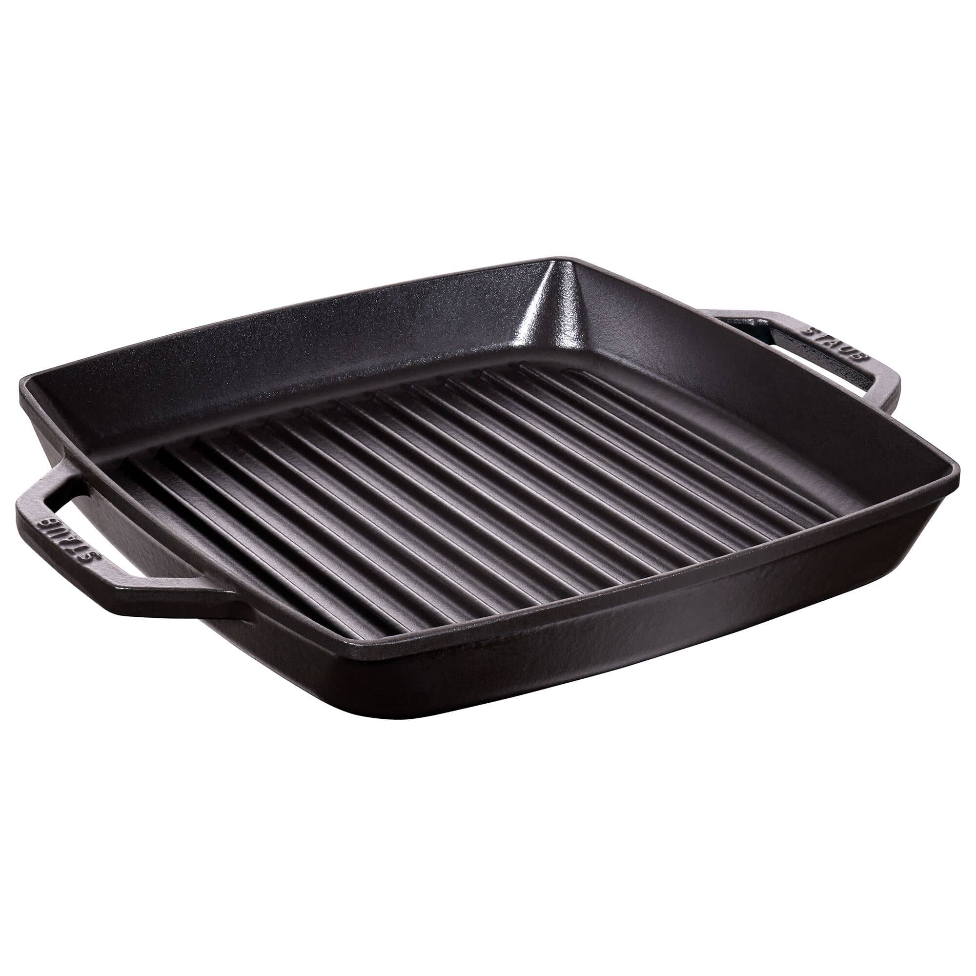 PRAF | GRIL PANS - Tigai gratar - 280x280mm - fonta - neagra — 2