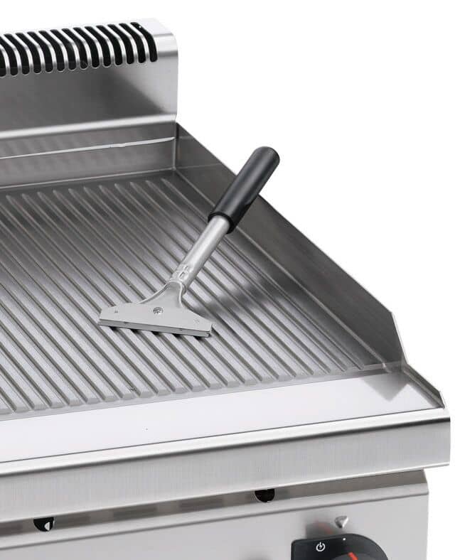 Plită de gătit electrică - 4,8 kW - cu caneluri — 5