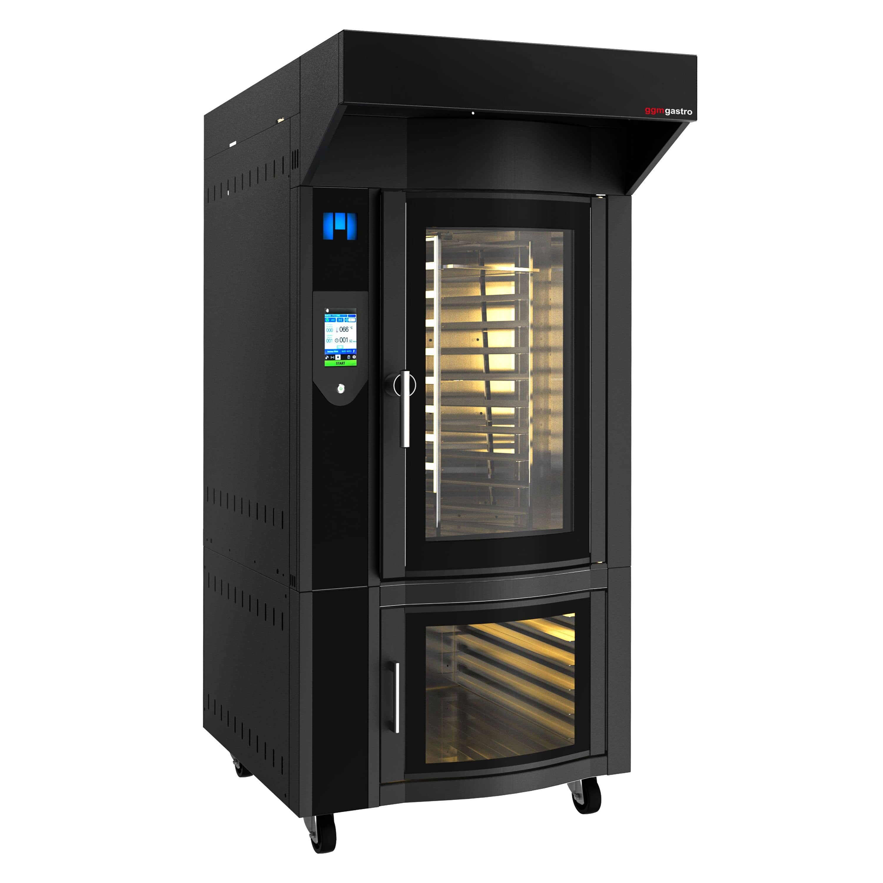 Cuptor rotativ cu aer cald pentru panificație - Touch - 10x EN 600x400 - incl. hotă și dospitor — 4