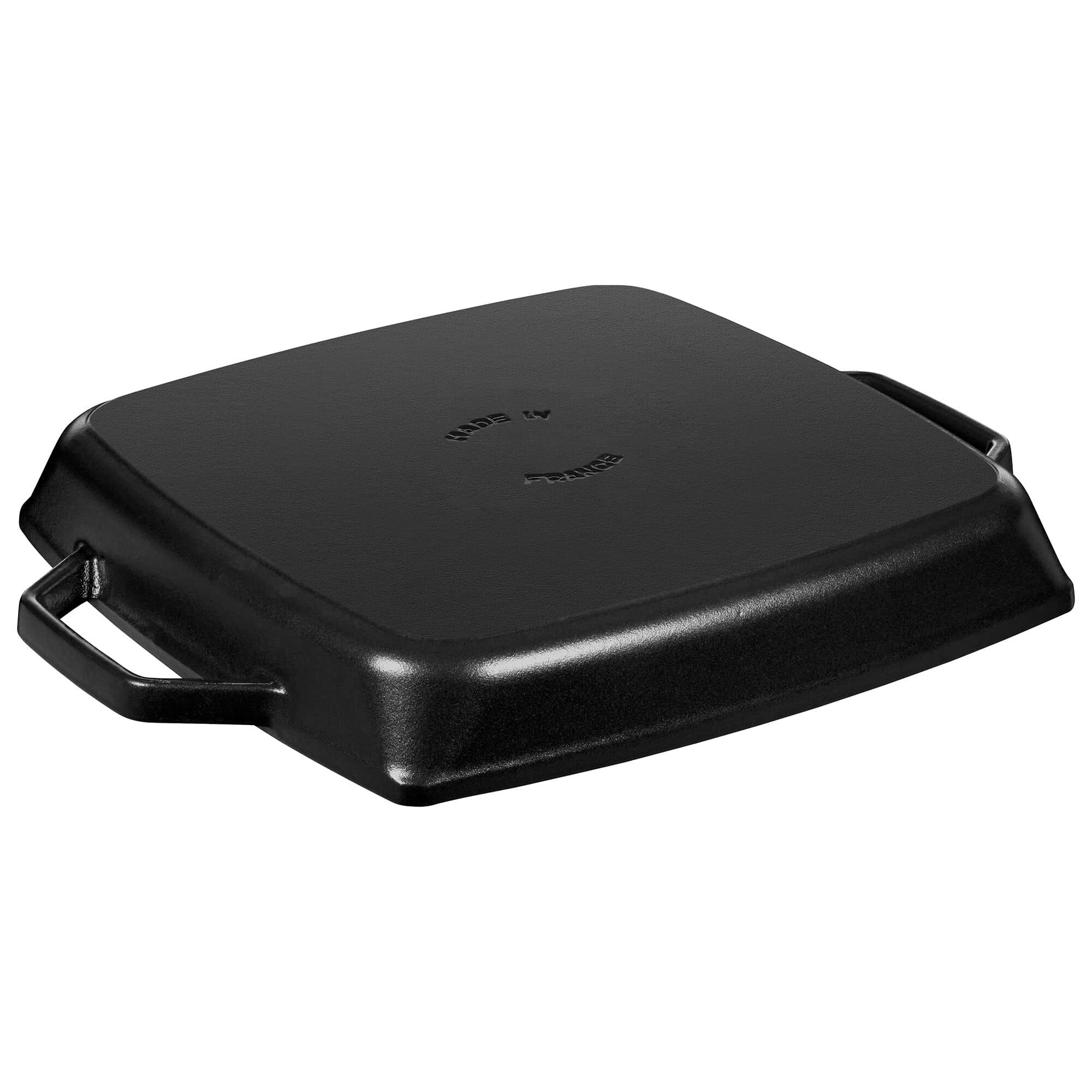PRAF | GRIL PANS - Tigai gratar - 280x280mm - fonta - neagra — 4