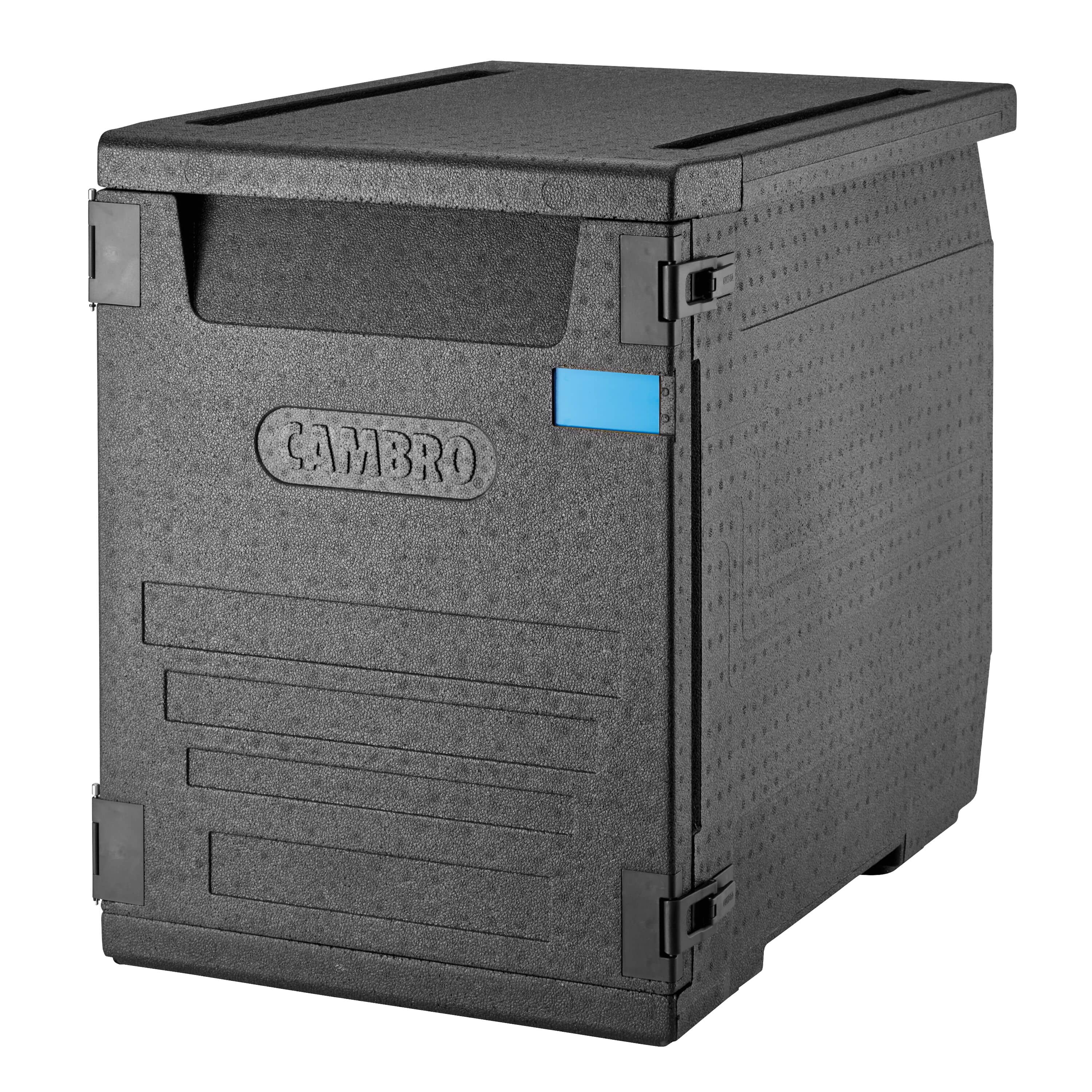 CAMBRO | CAM GOBOX® - Încărcător frontal - EN 600x400 - cu 6 șine de sprijin - negru — 2