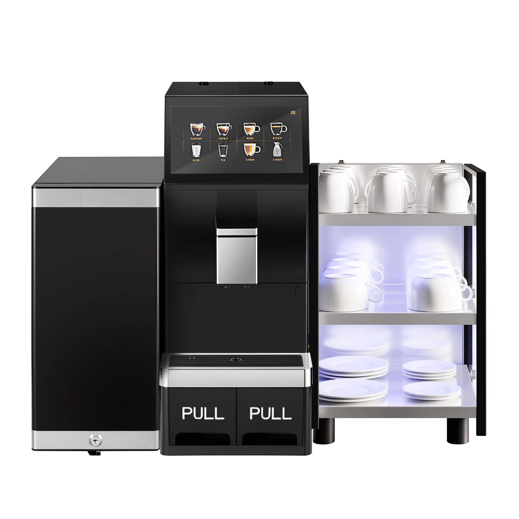 Frigider pentru lapte destinat aparatelor de cafea – 1 ușă – afișaj digital al temperaturii — 6