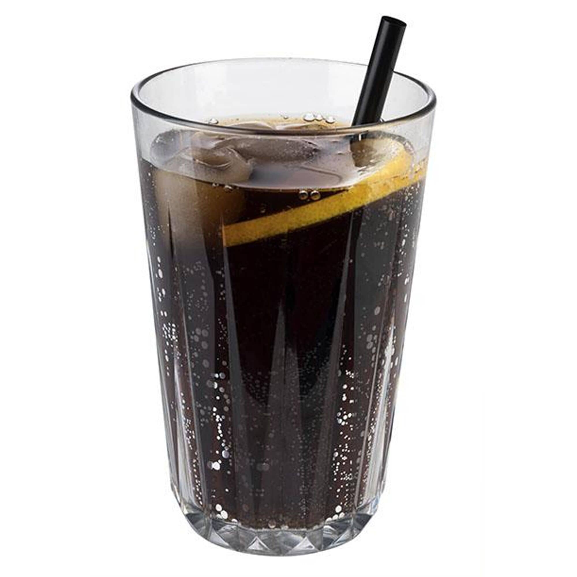 (48 buc) CRYSTAL - Cană de cafea - 300 ml - Transparent - stivuibilă — 5