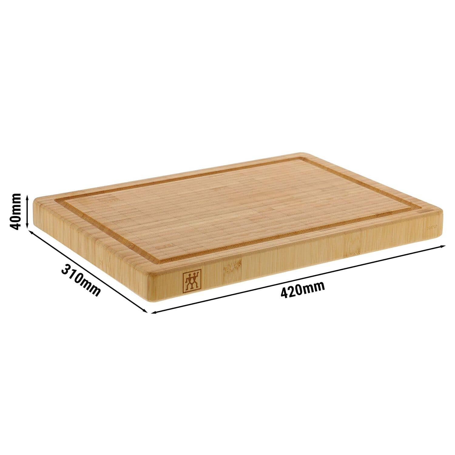 ZWILLING | Placă de tăiat cu canelură pentru suc - 420x310mm — 3