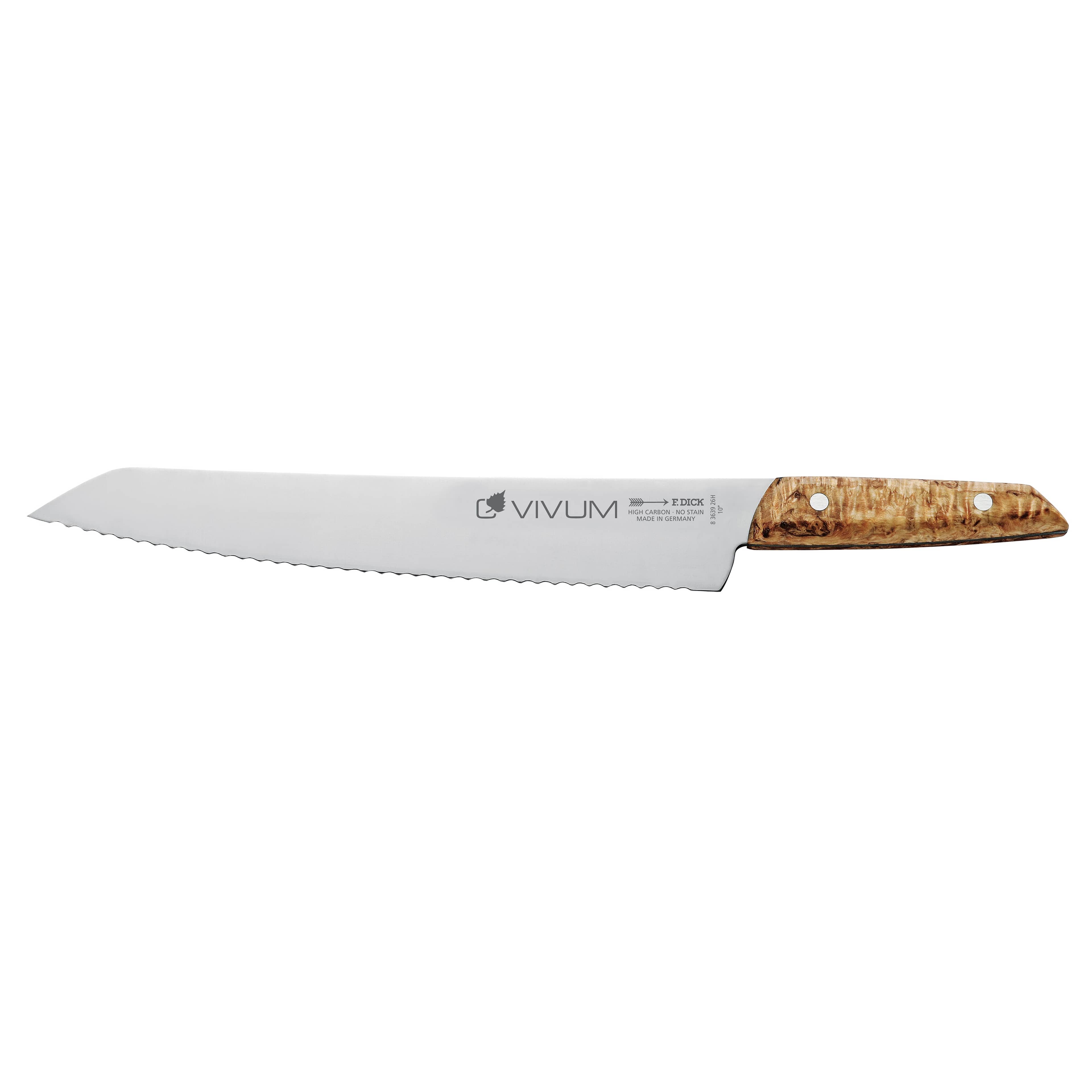 F. DICK | VIVUM - Cuțit de pâine - zimțat - Lama: 260mm — 2