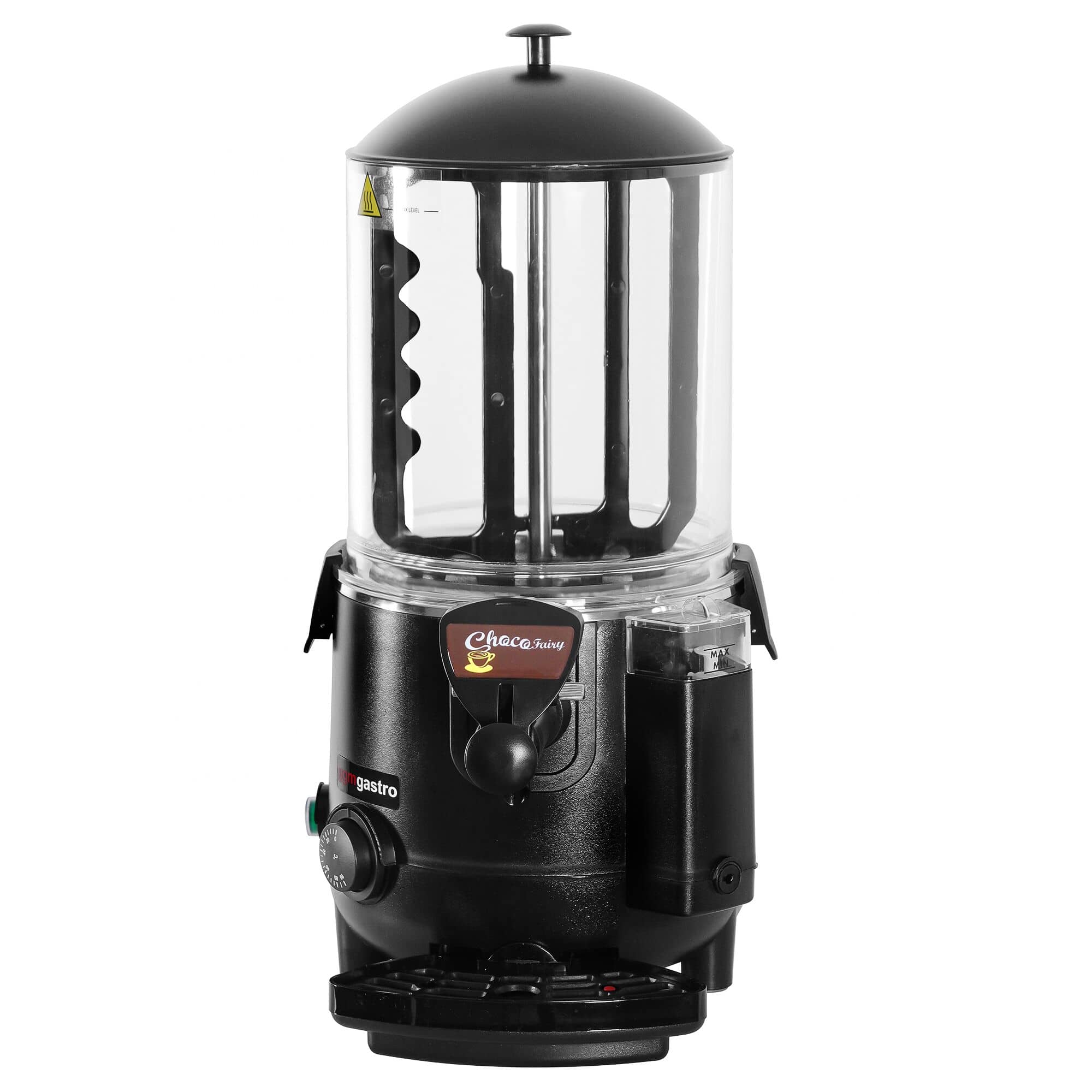 Distribuitor de ciocolată caldă – 10 litri – 1 kW – Negru — 6