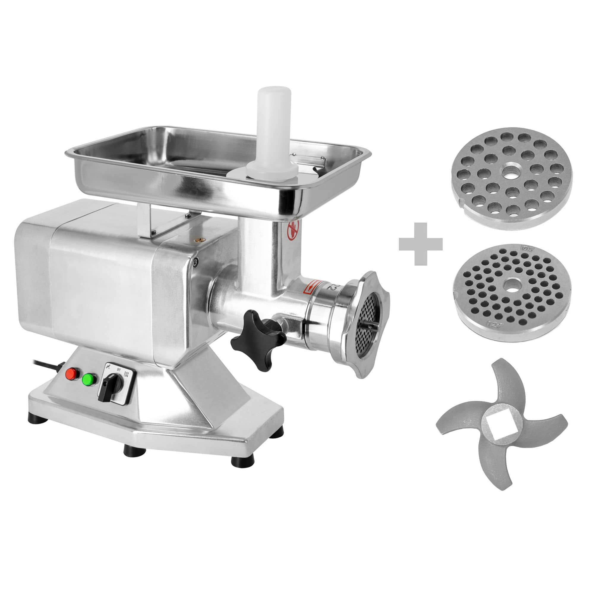 Mașină electrică de tocat carne - 220 kg/h - 1,1 kW — 2