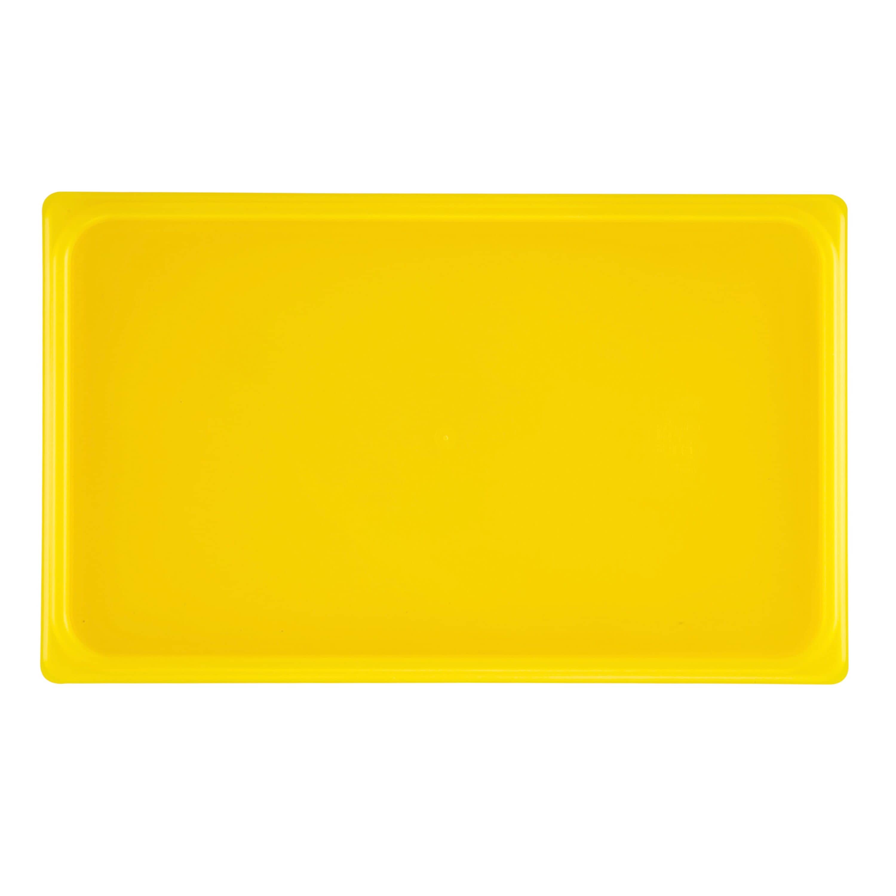 (6 bucăți) CAMBRO | SafeTrak - Capac din polipropilenă GN 1/1 - Galben — 4