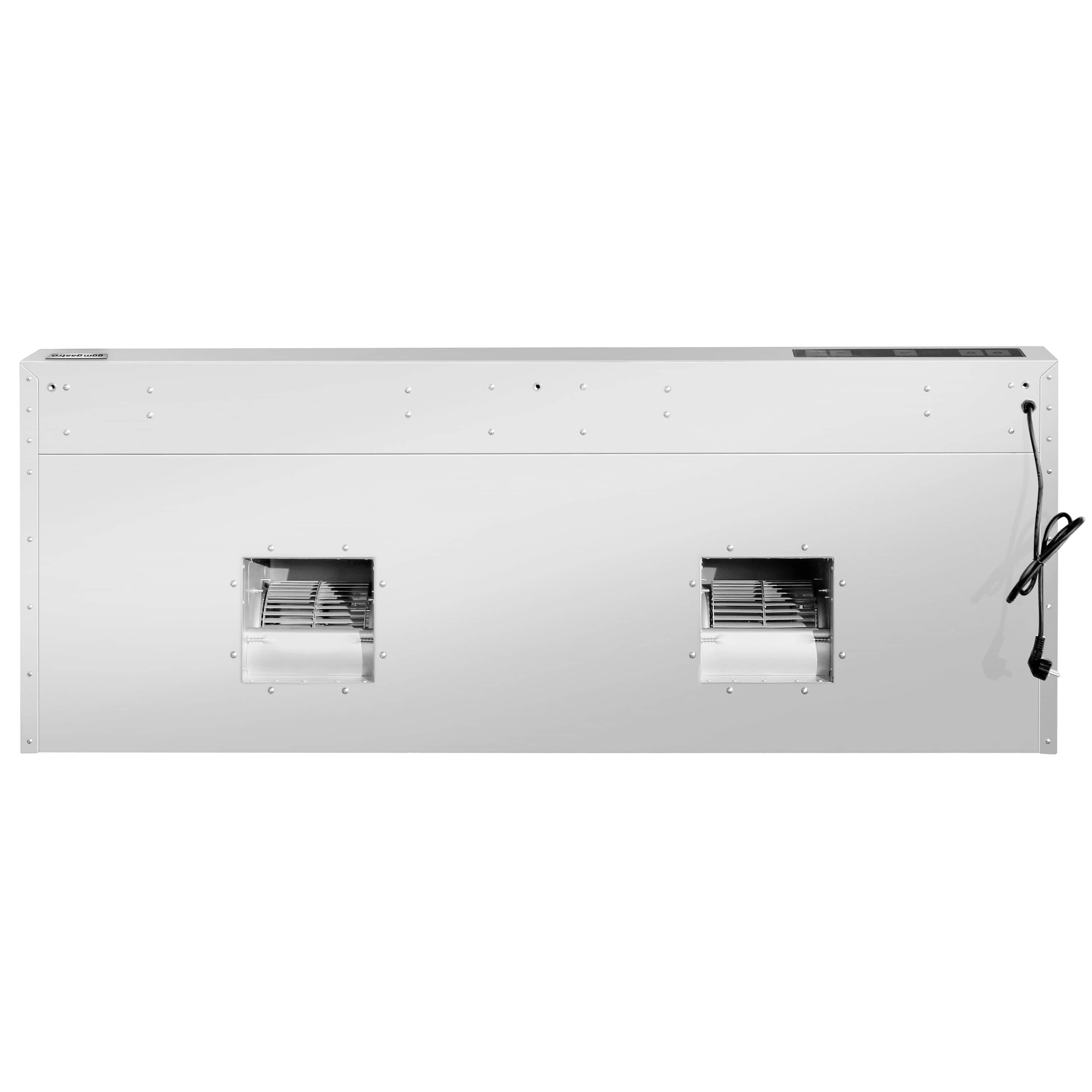 Hotă de perete cu motor - Lungime 1800 mm - adâncime 700 mm - cu regulator de turație, filtre labirint și iluminare LED — 6