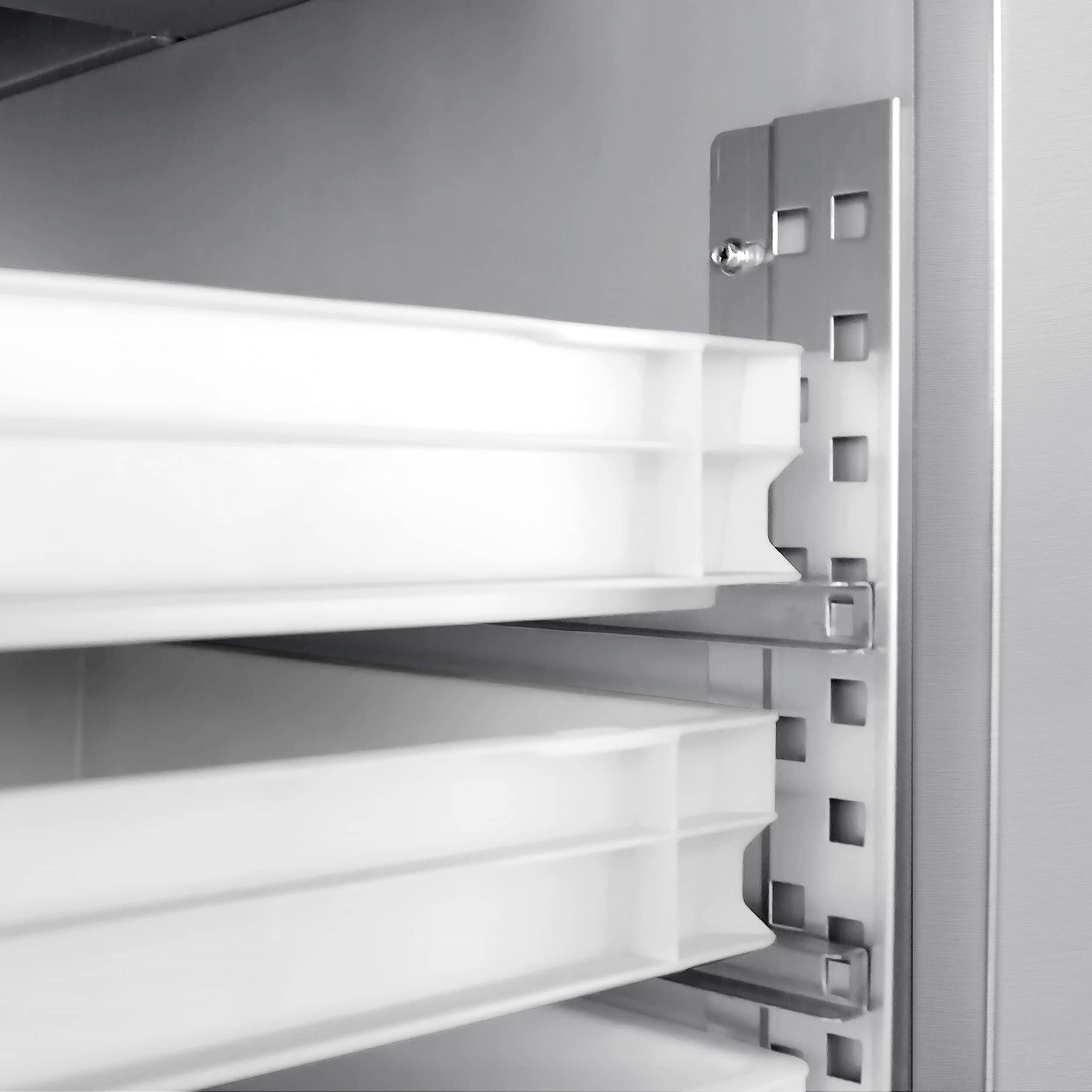 Congelator pentru panfificatie din oțel inoxidabil ECO - 600 x 800 mm - 600 litri - 1 ușă — 7
